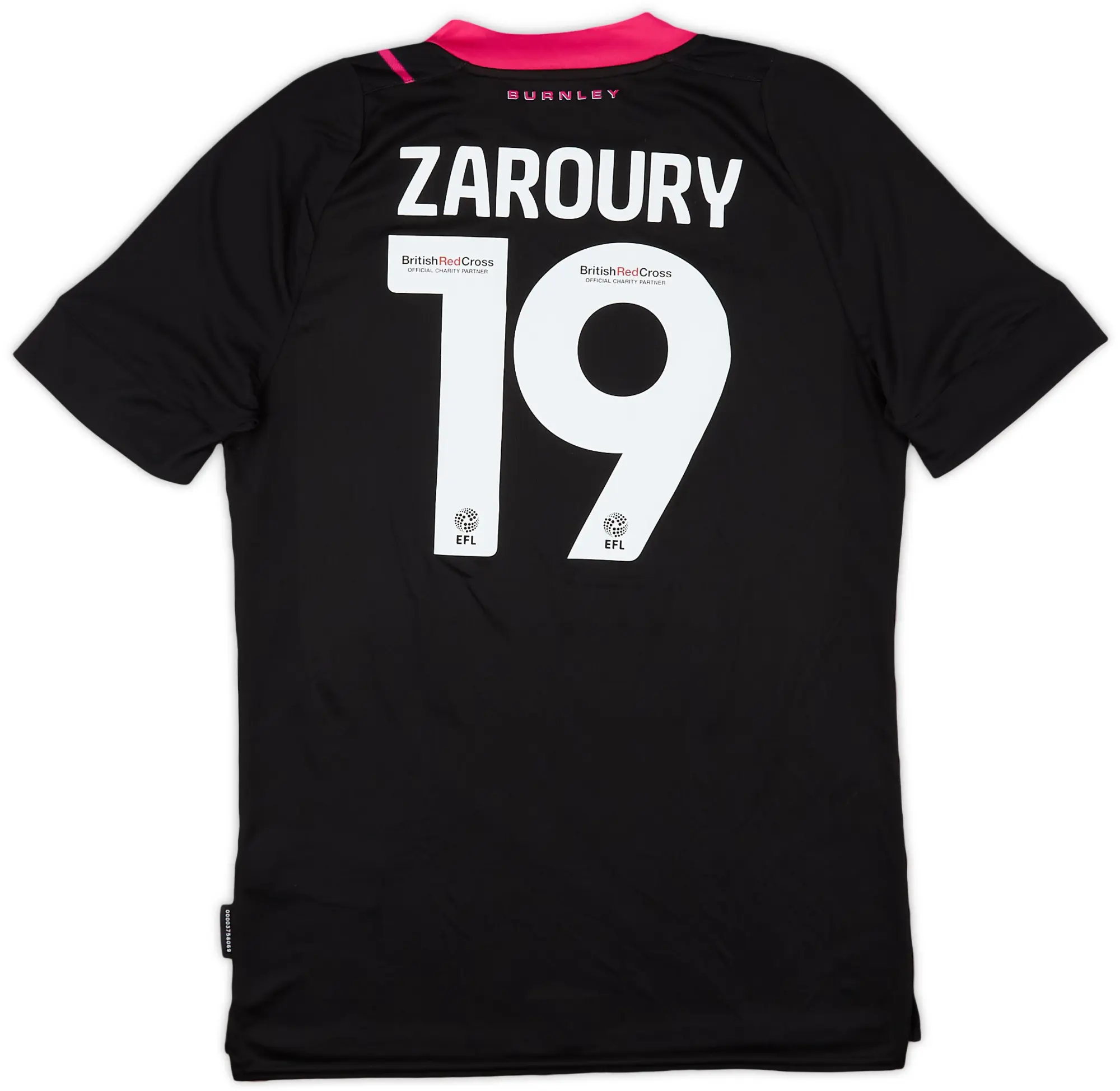 Umbro 2022-23 Burnley Third Shirt Zaroury #19 (M)
