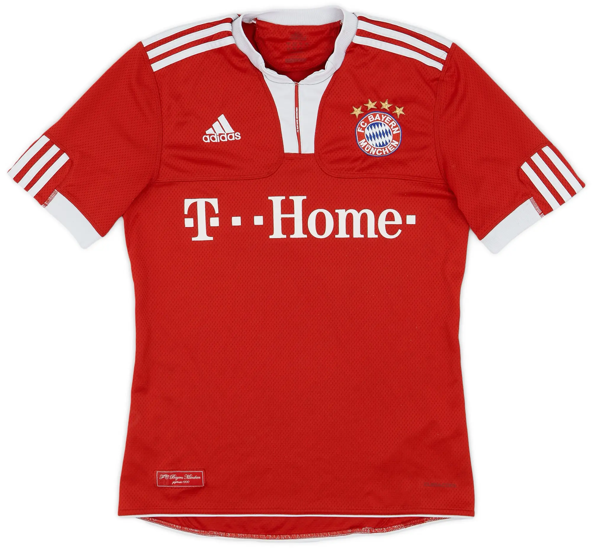 adidas 2009-10 Bayern Munich Home Shirt - 6/10 - (S)
