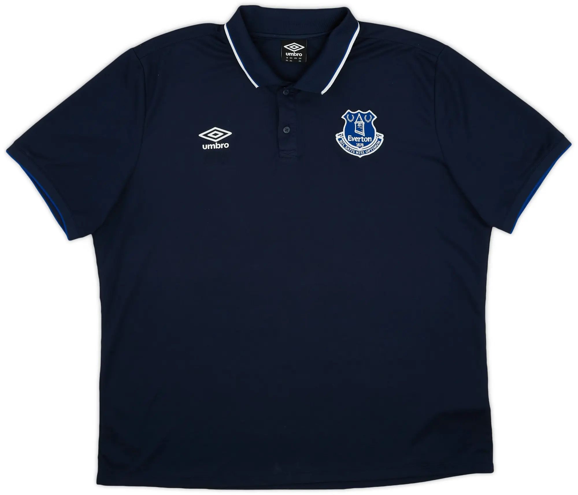 2018-19 Everton Umbro Polo Shirt - 9/10 - (3XL)