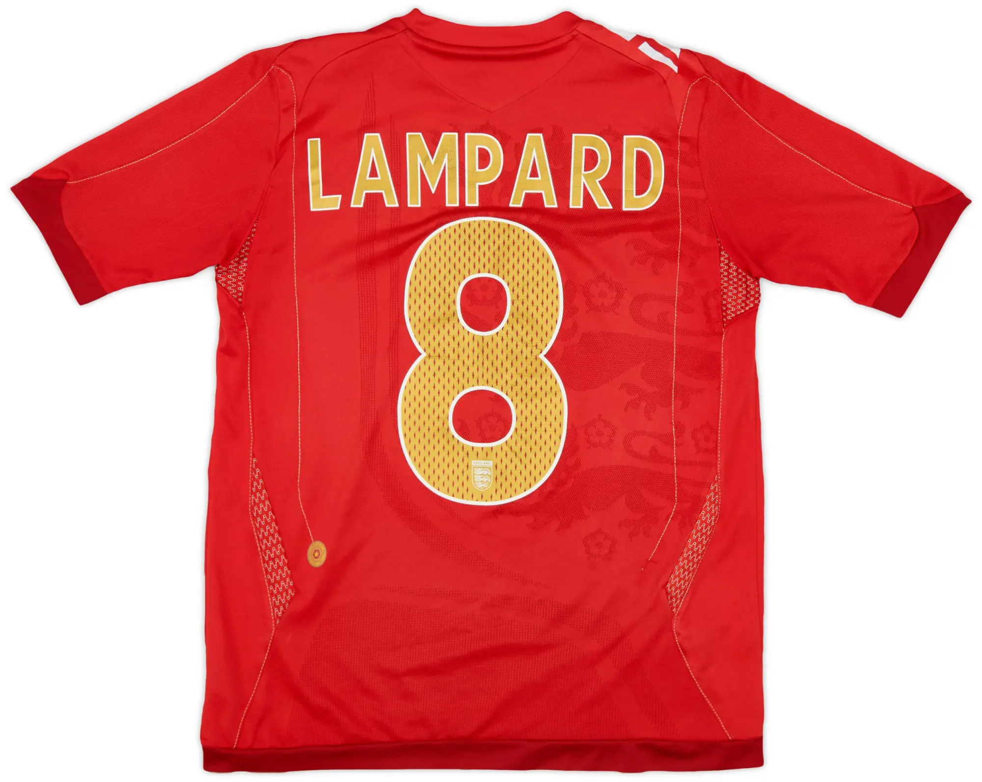 Umbro 2006-08 England Away Shirt Lampard #8 - 8/10 - (XL.Boys)
