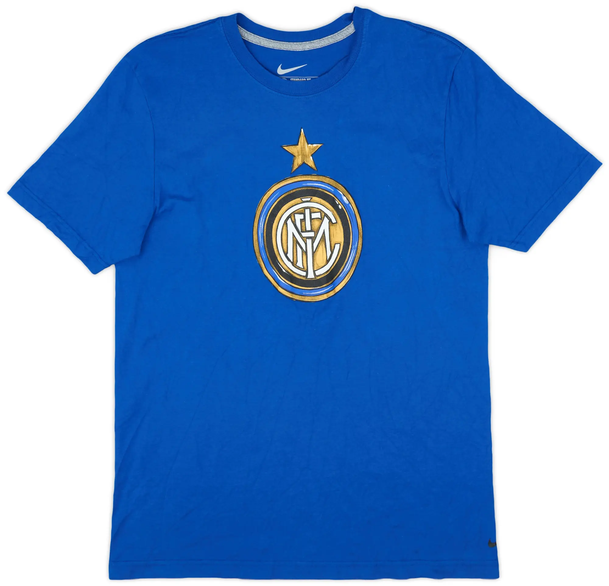 2013-14 Inter Milan Nike Cotton Tee - 9/10 - (L)