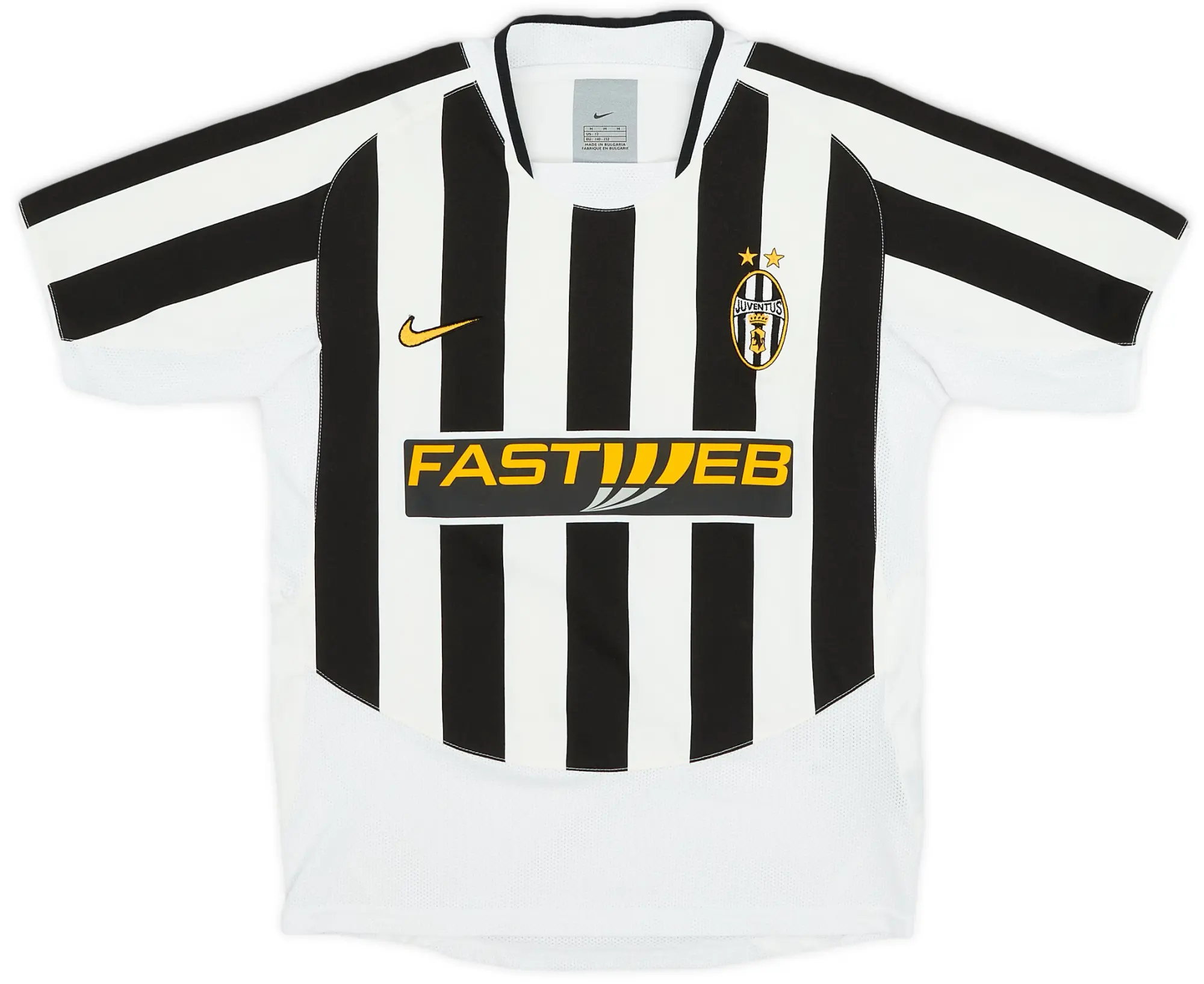 Nike 2003-04 Juventus Home Shirt - 9/10 - (M.Boys)