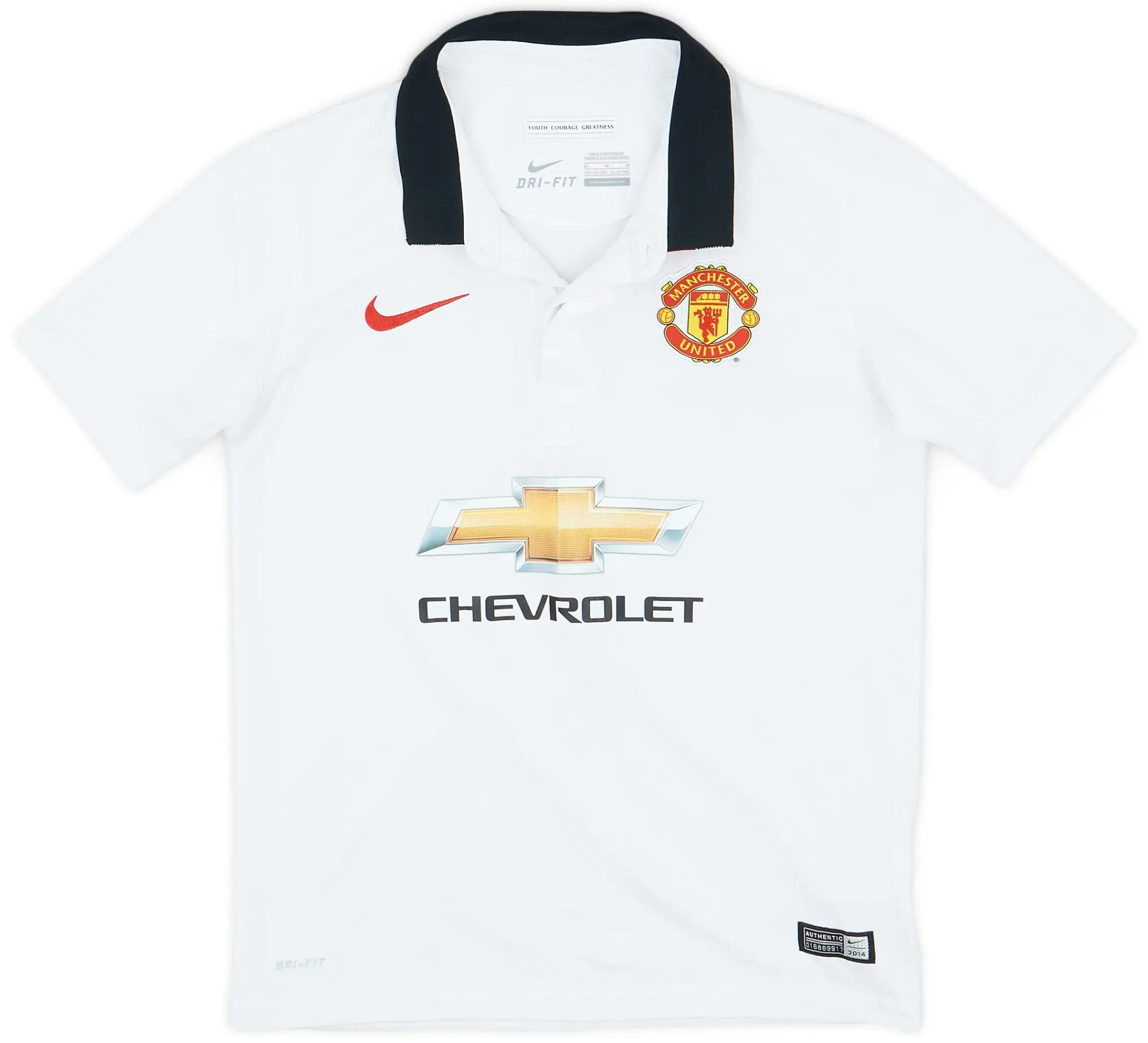 Nike 2014-15 Manchester United Away Shirt - 9/10 - (M.Boys)