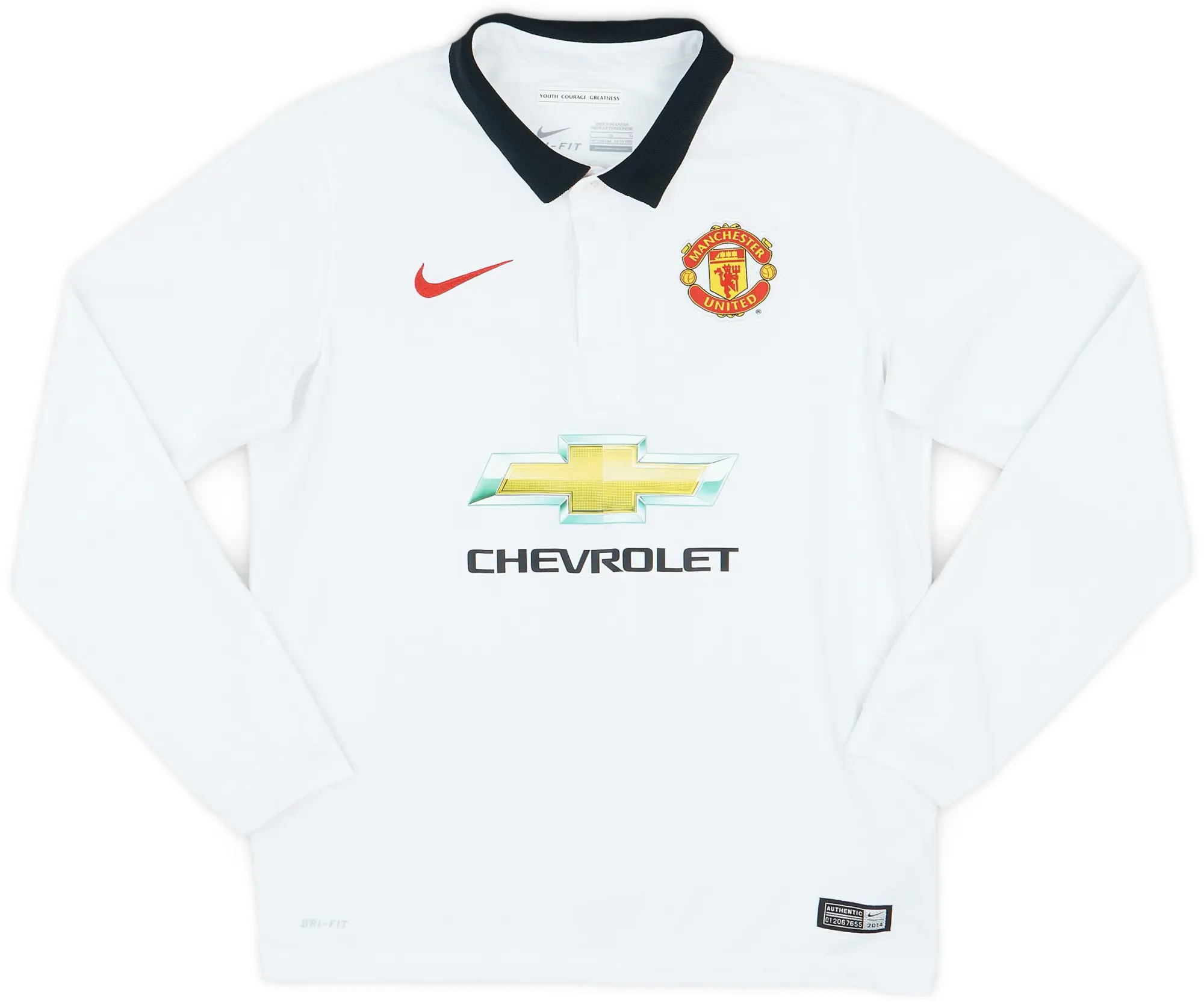 Nike 2014-15 Manchester United Away Shirt - 9/10 - (M.Boys)