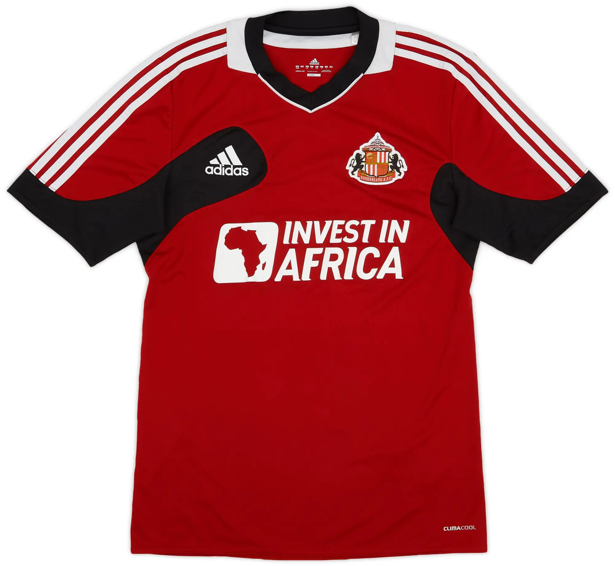 2012-13 Sunderland adidas Training Shirt - 8/10 - (M)