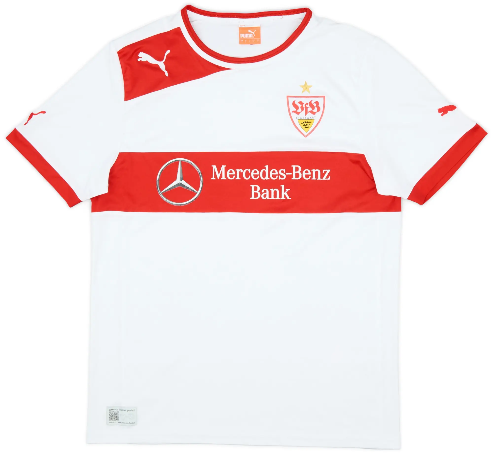 Puma 2012-13 Stuttgart Home Shirt - 8/10 - (L)