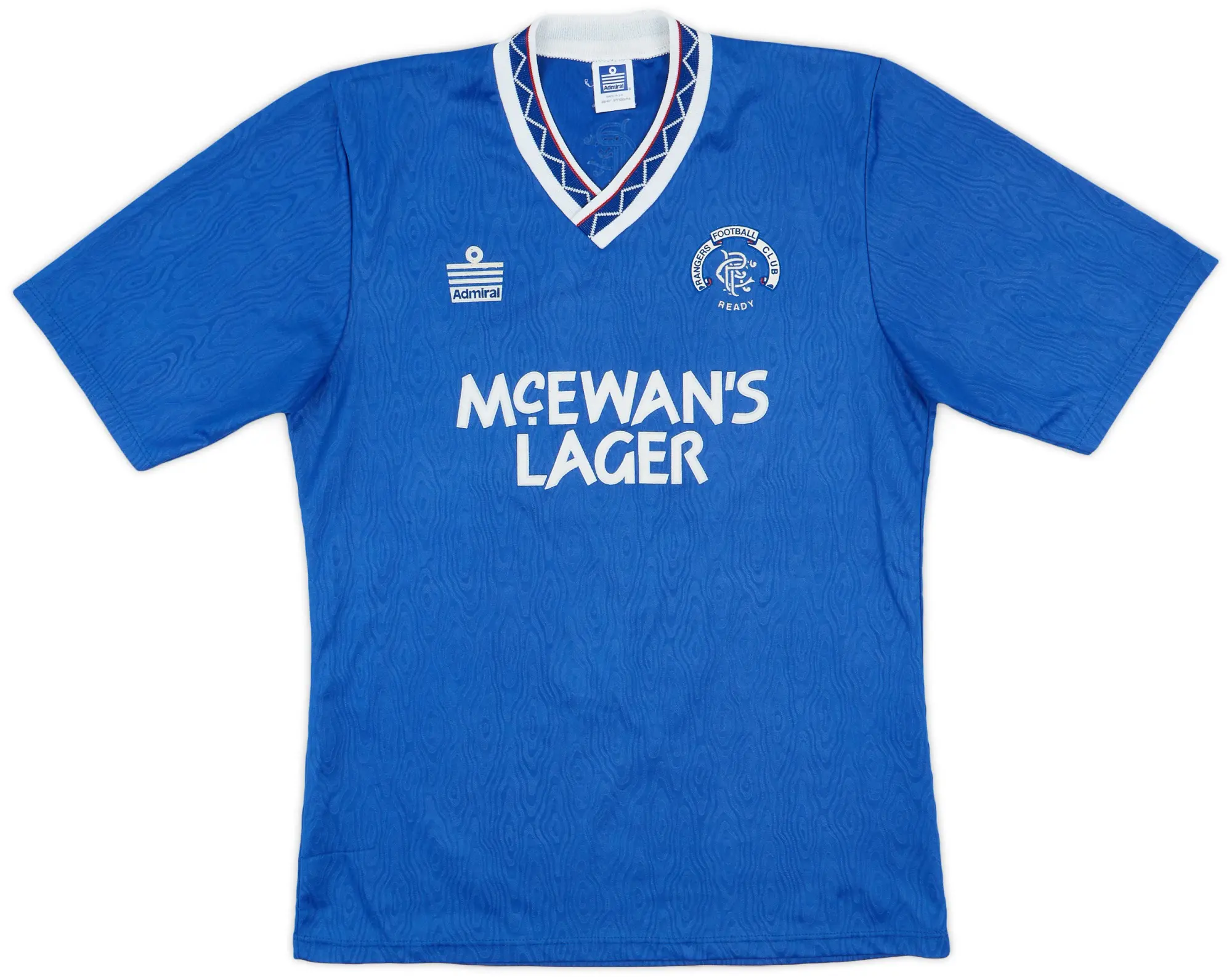 Admiral 1990-92 Rangers Home Shirt - 9/10 - (M)