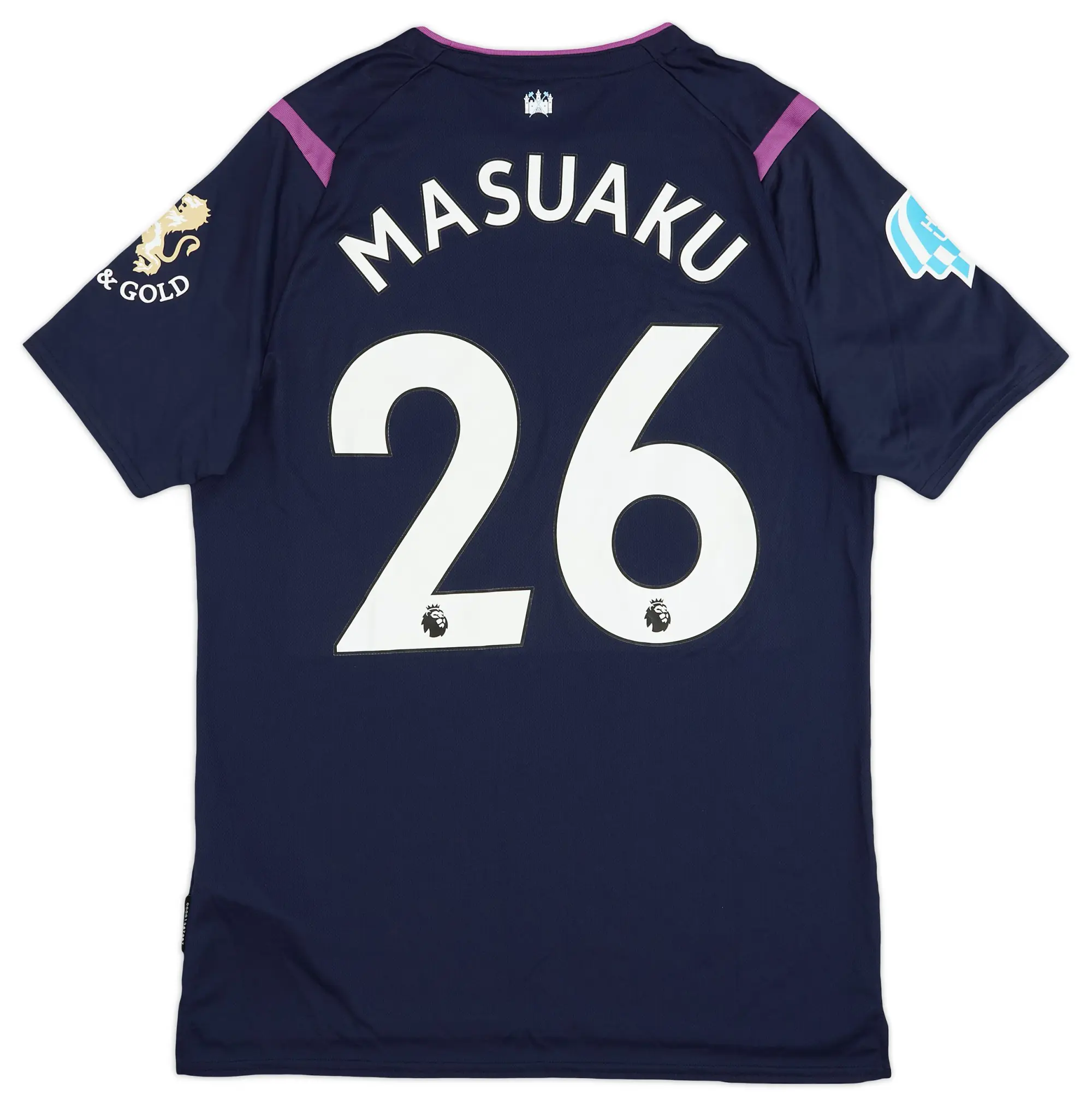 Umbro 2019-20 West Ham Match Issue Third Shirt Masuaku #26