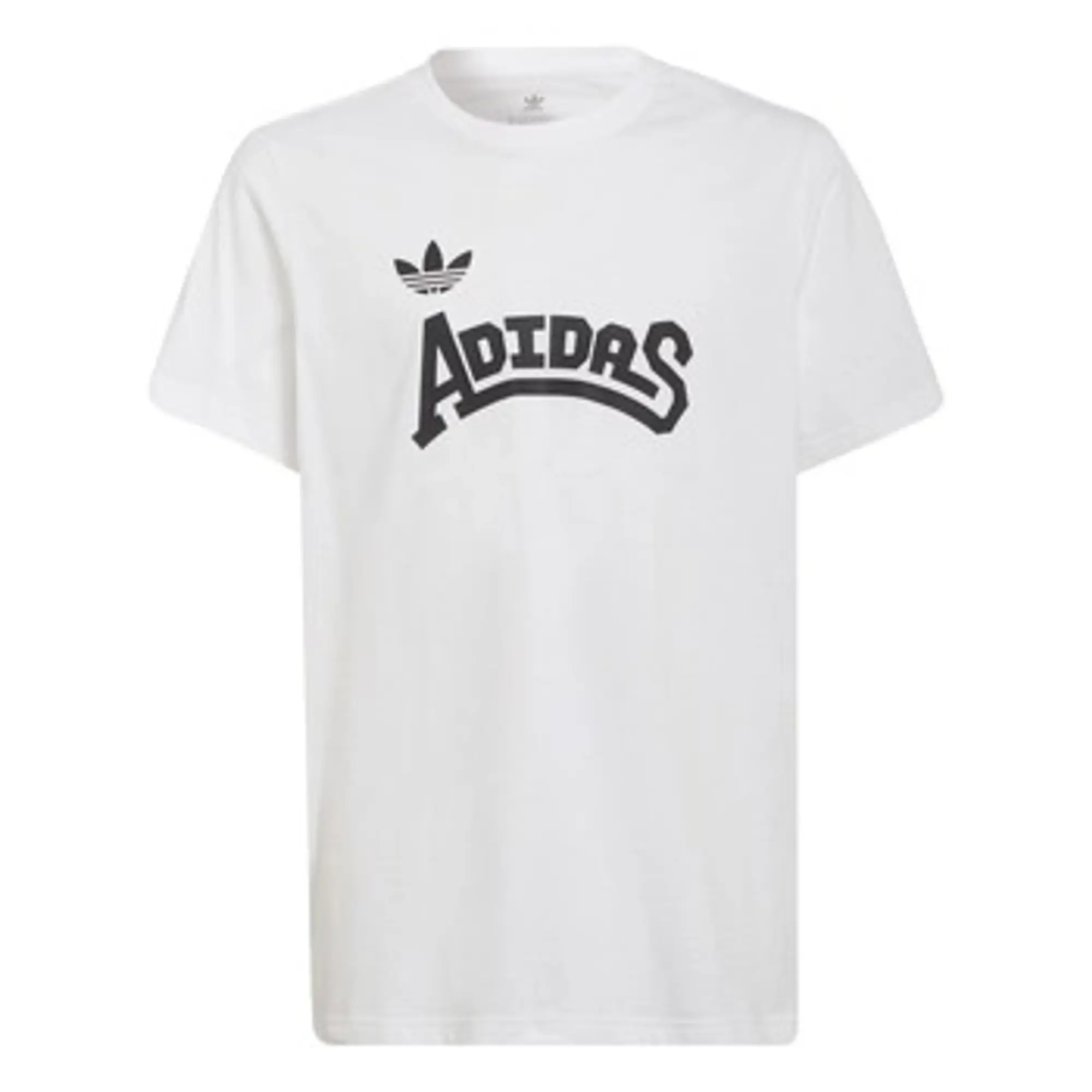 adidas  DENISE  girls's Children's T shirt in White