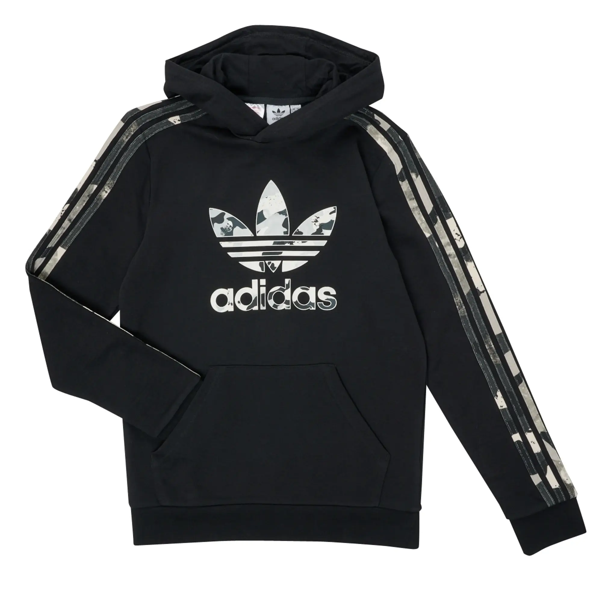adidas    boys's Children's sweatshirt in Black