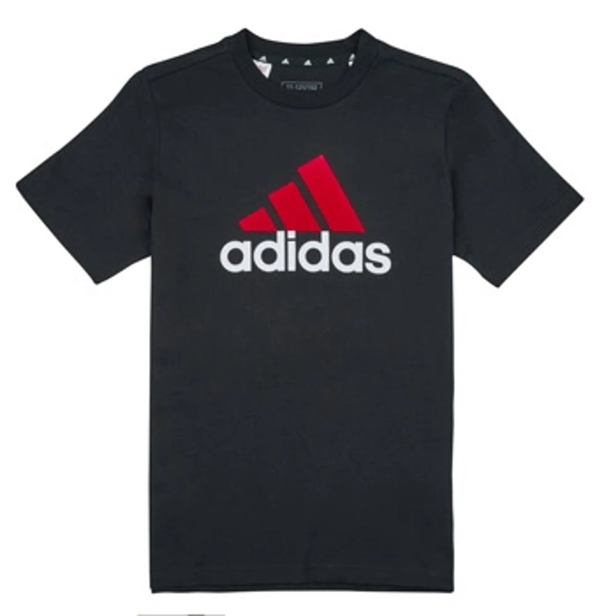 adidas Kids' T-Shirt - Black/Red Logo