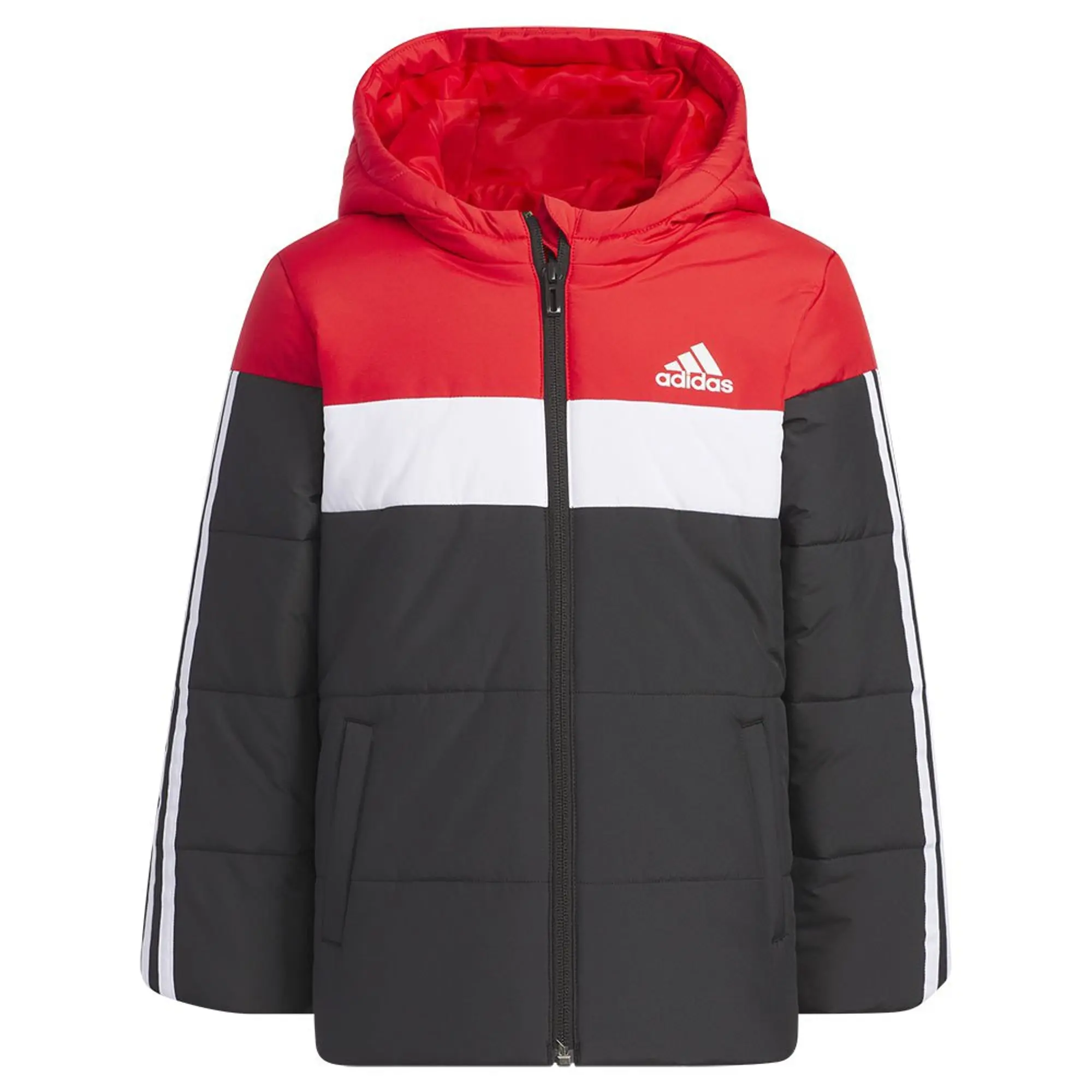 adidas  LK PAD JKT  boys's Children's Jacket in Red