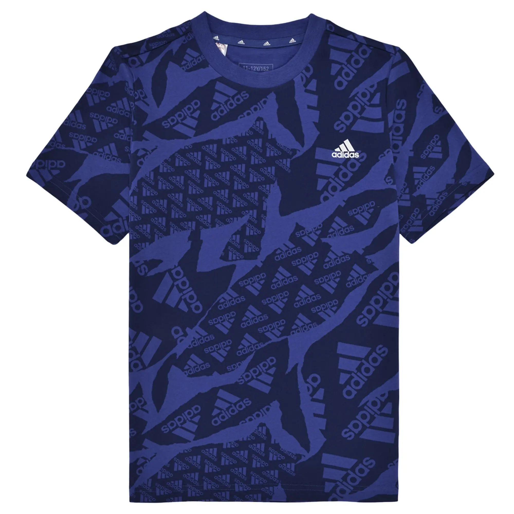 Manchester United x adidas Kids Camouflage T-Shirt Blue