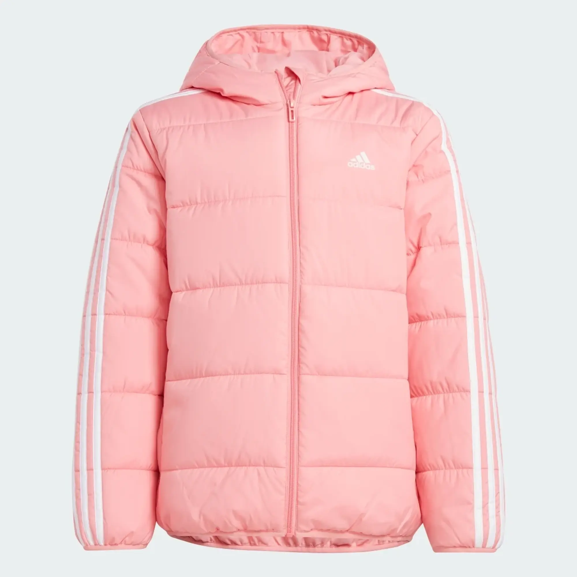 adidas  Essentials 3-Stripes Padded Jacket  girls's Children's Jacket in Pink