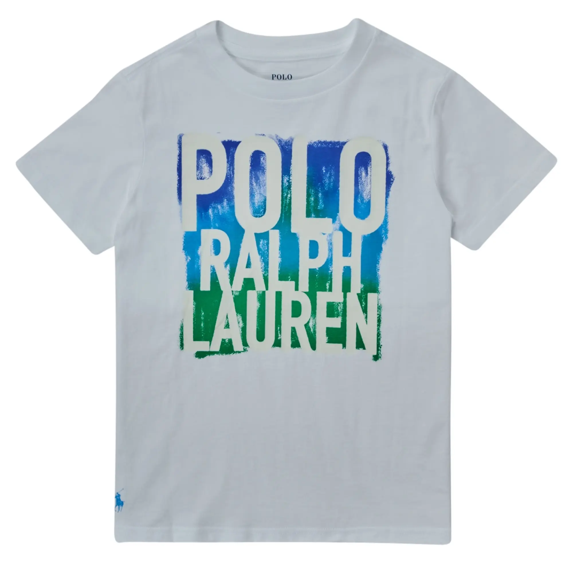 Polo Ralph Lauren  GOMMA  boys's Children's T shirt in White