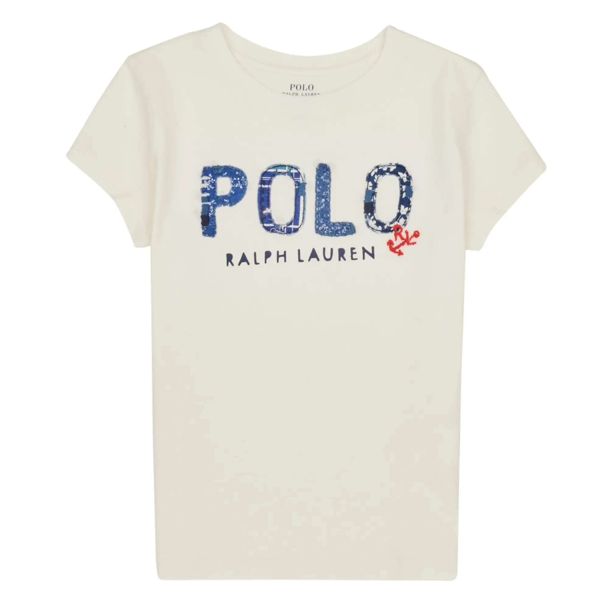 Polo Ralph Lauren  SS POLO TEE-KNIT SHIRTS-T-SHIRT  girls's Children's T shirt in White