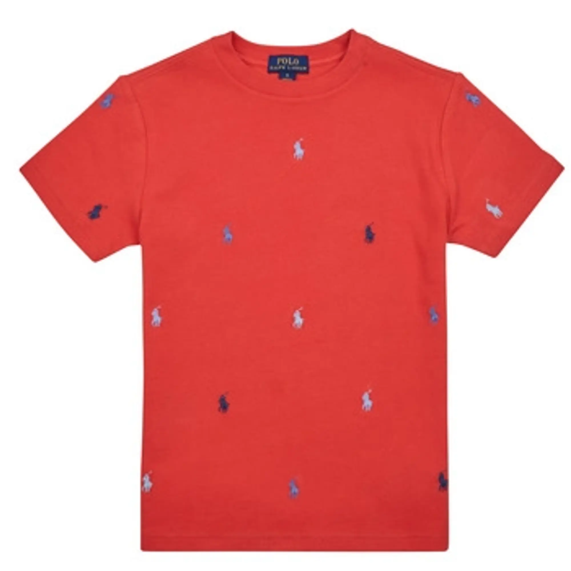 Polo Ralph Lauren  SS CN-KNIT SHIRTS-T-SHIRT  girls's Children's T shirt in Red