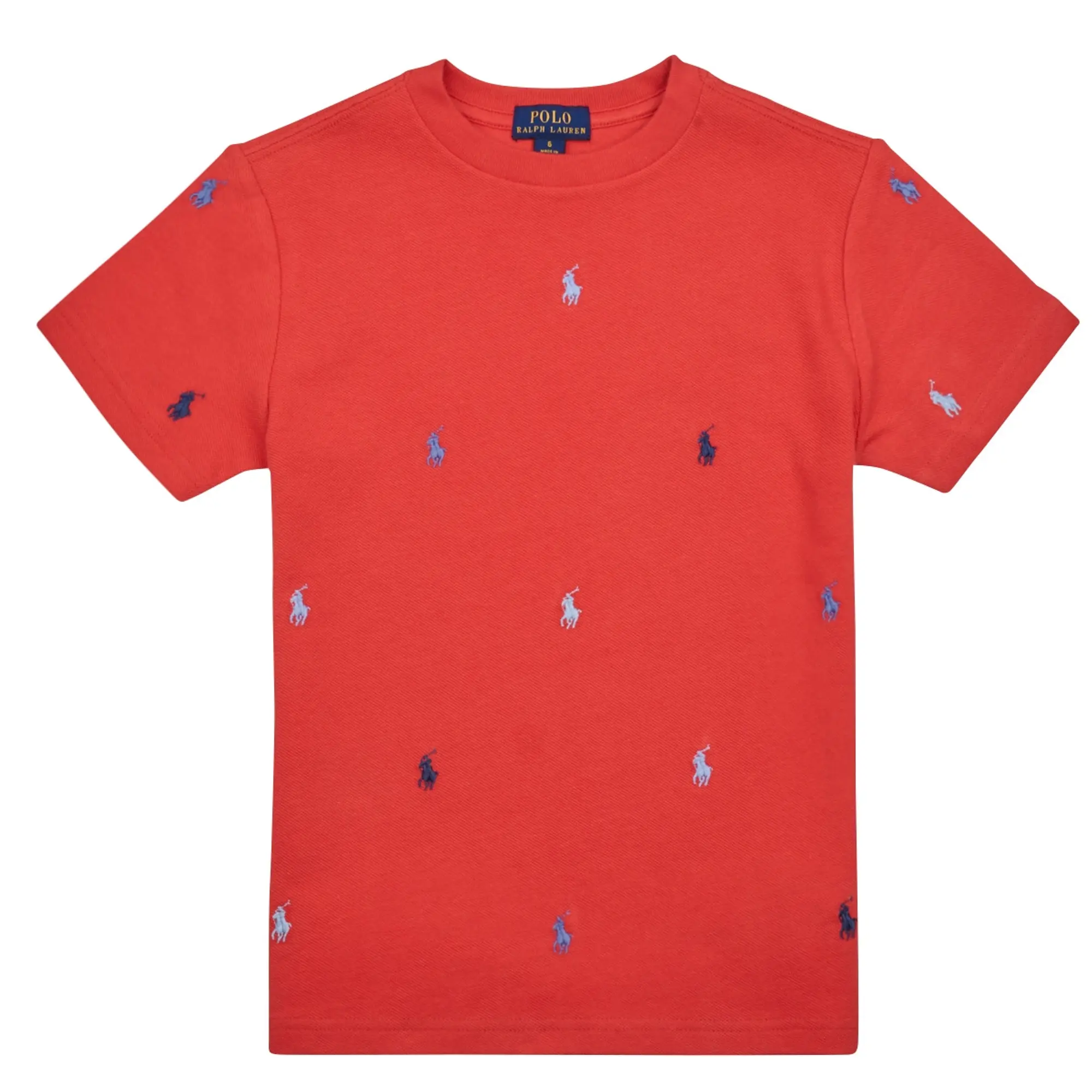 Polo Ralph Lauren  SS CN-KNIT SHIRTS-T-SHIRT  girls's Children's T shirt in Red