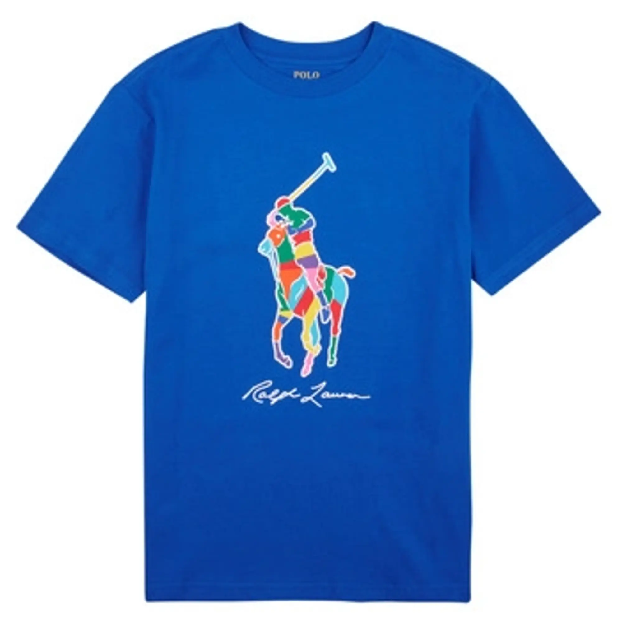 Polo Ralph Lauren  SS CN-KNIT SHIRTS-T-SHIRT  boys's Children's T shirt in Blue