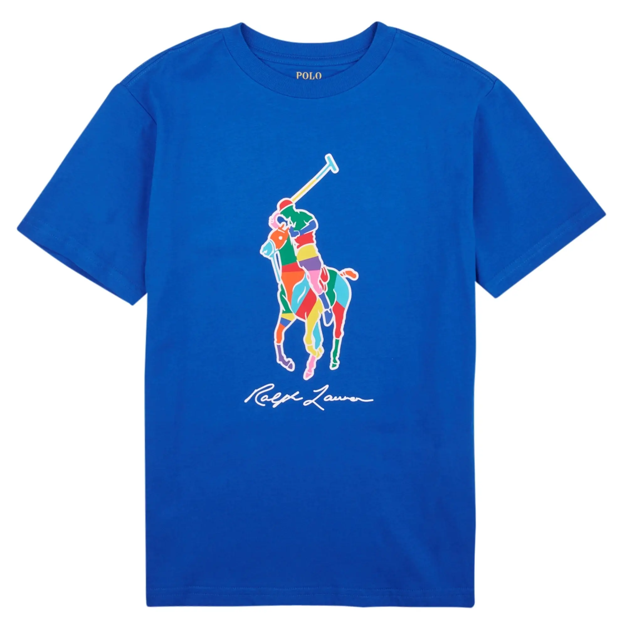 Polo Ralph Lauren  SS CN-KNIT SHIRTS-T-SHIRT  boys's Children's T shirt in Blue