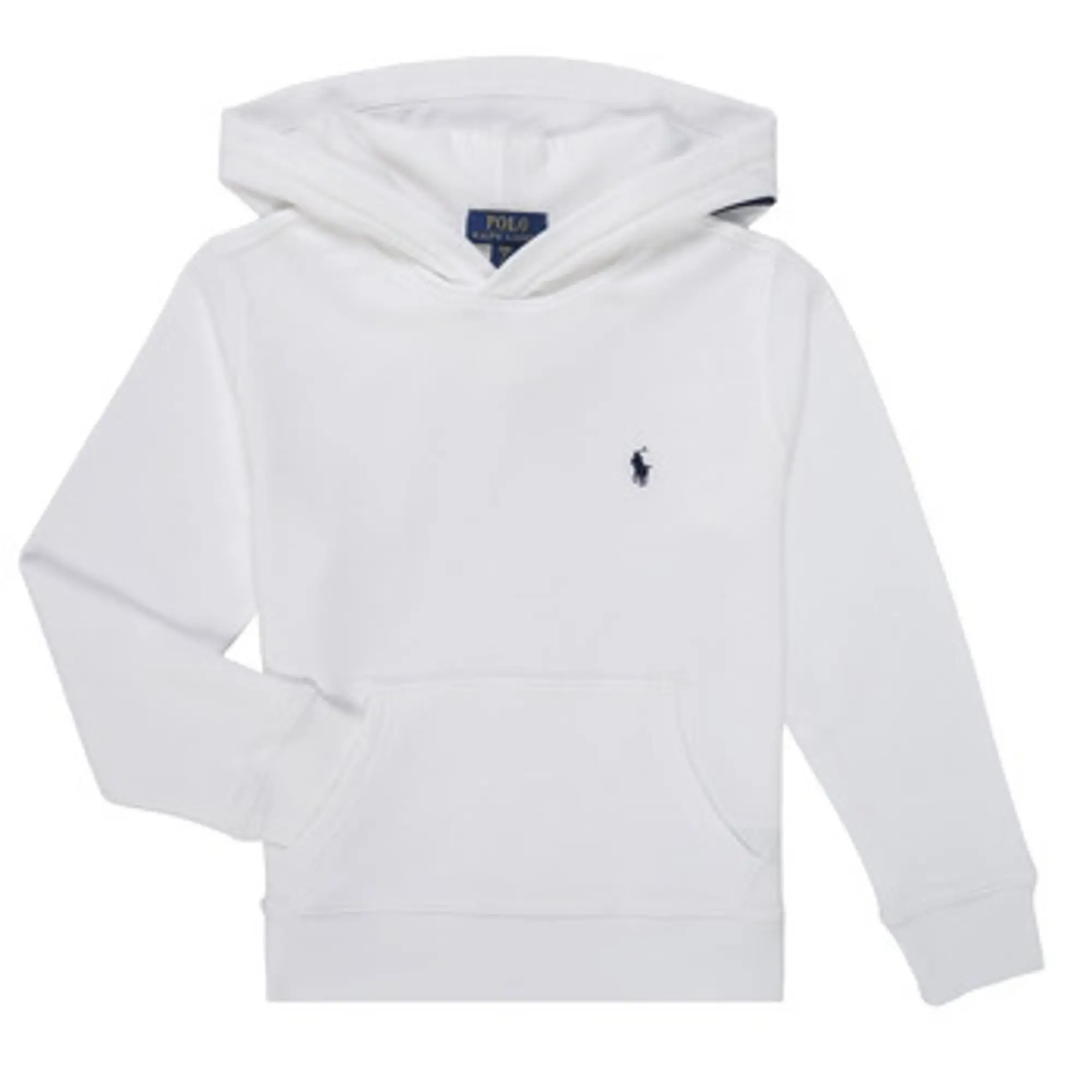 Polo Ralph Lauren  PO HOOD-KNIT SHIRTS-SWEATSHIRT  girls's Children's Sweatshirt in White