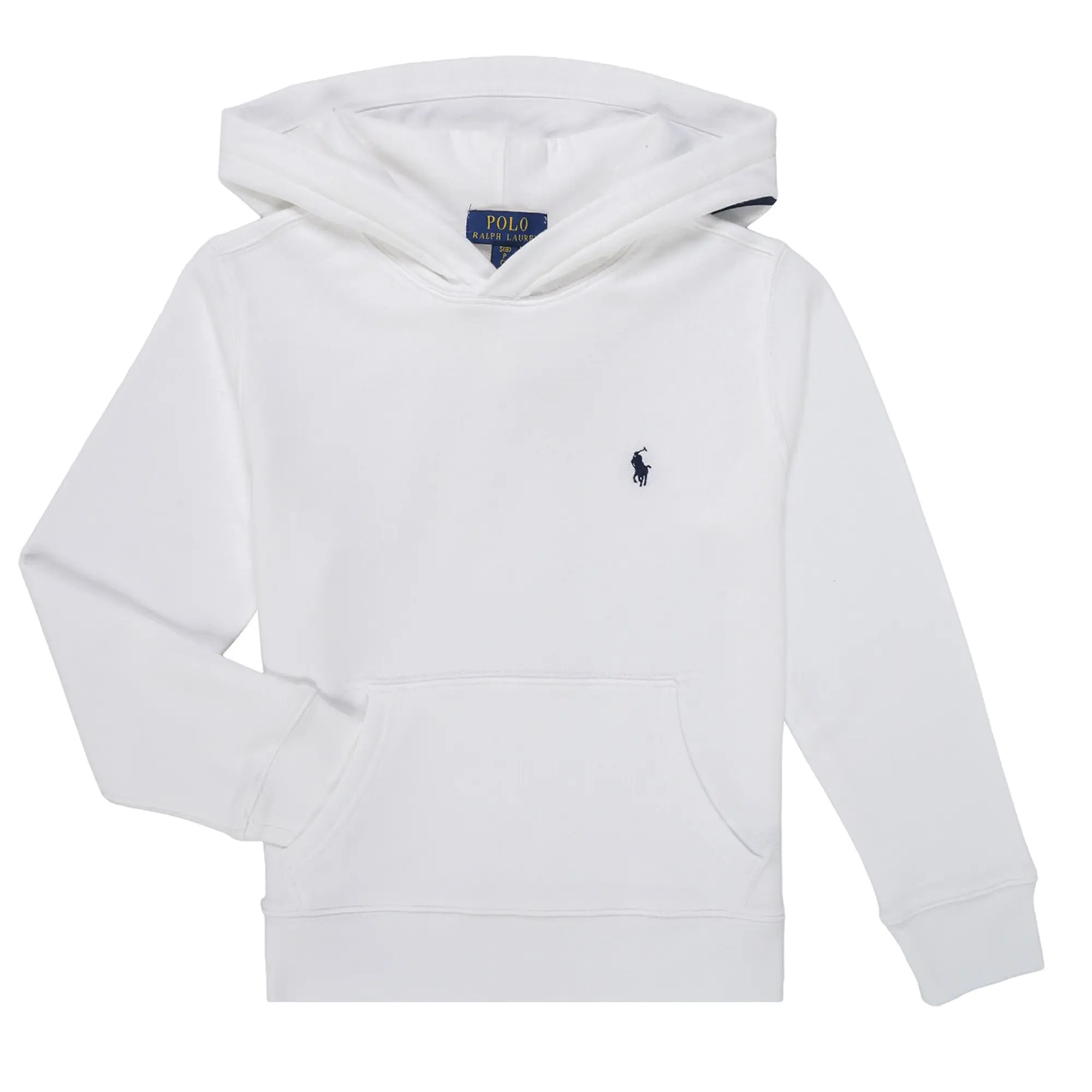 Polo Ralph Lauren  PO HOOD-KNIT SHIRTS-SWEATSHIRT  girls's Children's Sweatshirt in White
