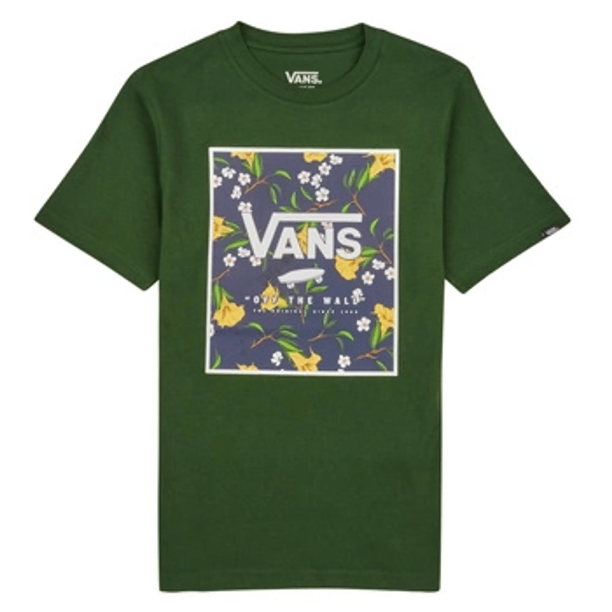 Vans  BY PRINT BOX BOYS  girls's Children's T shirt in Green