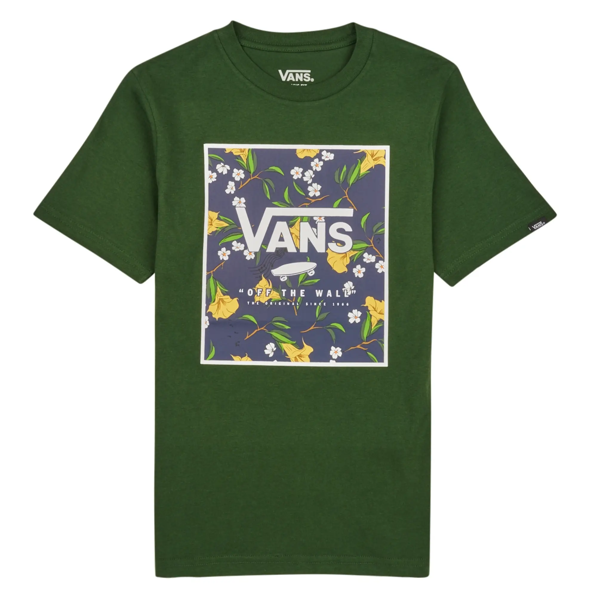 Vans  BY PRINT BOX BOYS  girls's Children's T shirt in Green