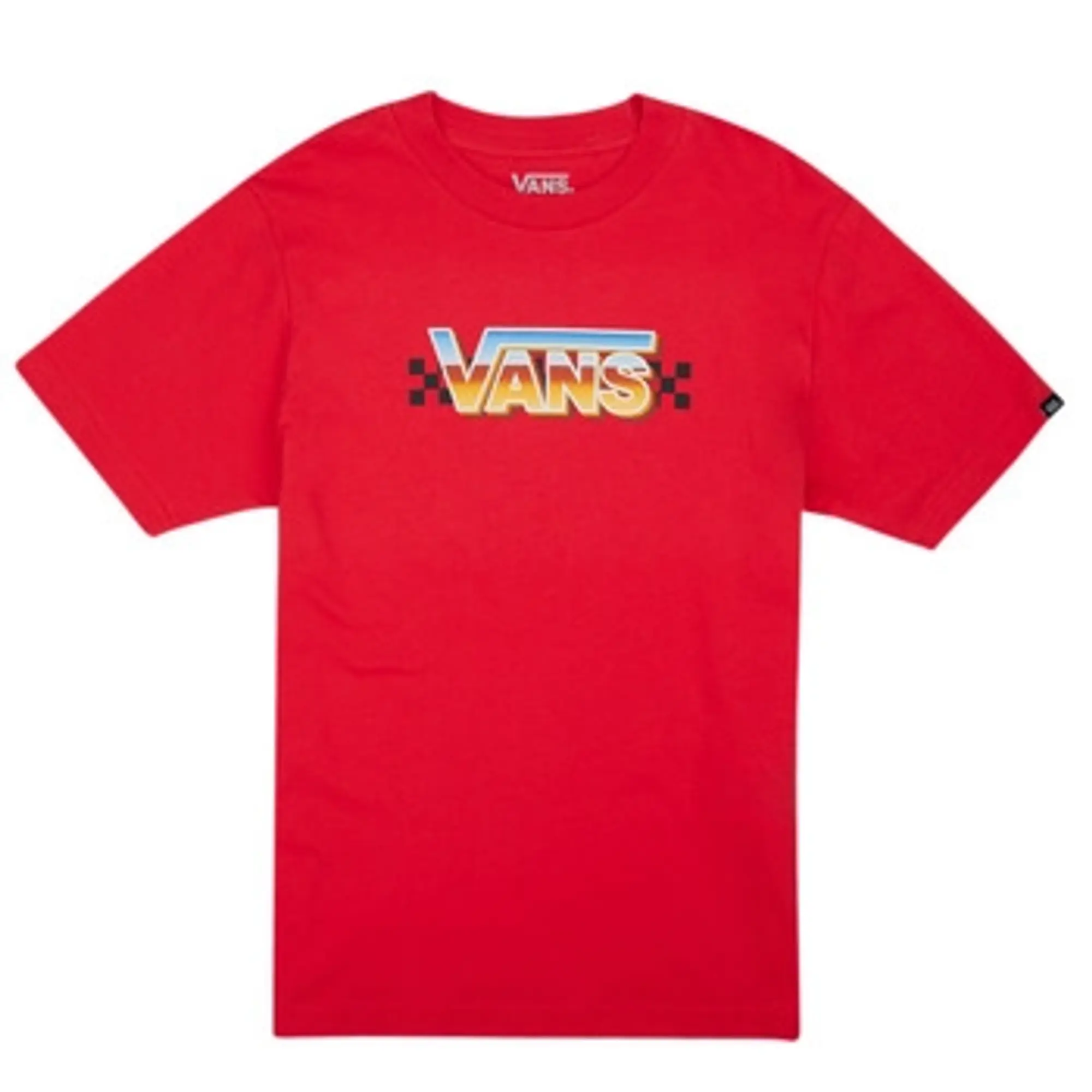 Vans  BOSCO SS  boys's Children's T shirt in Red