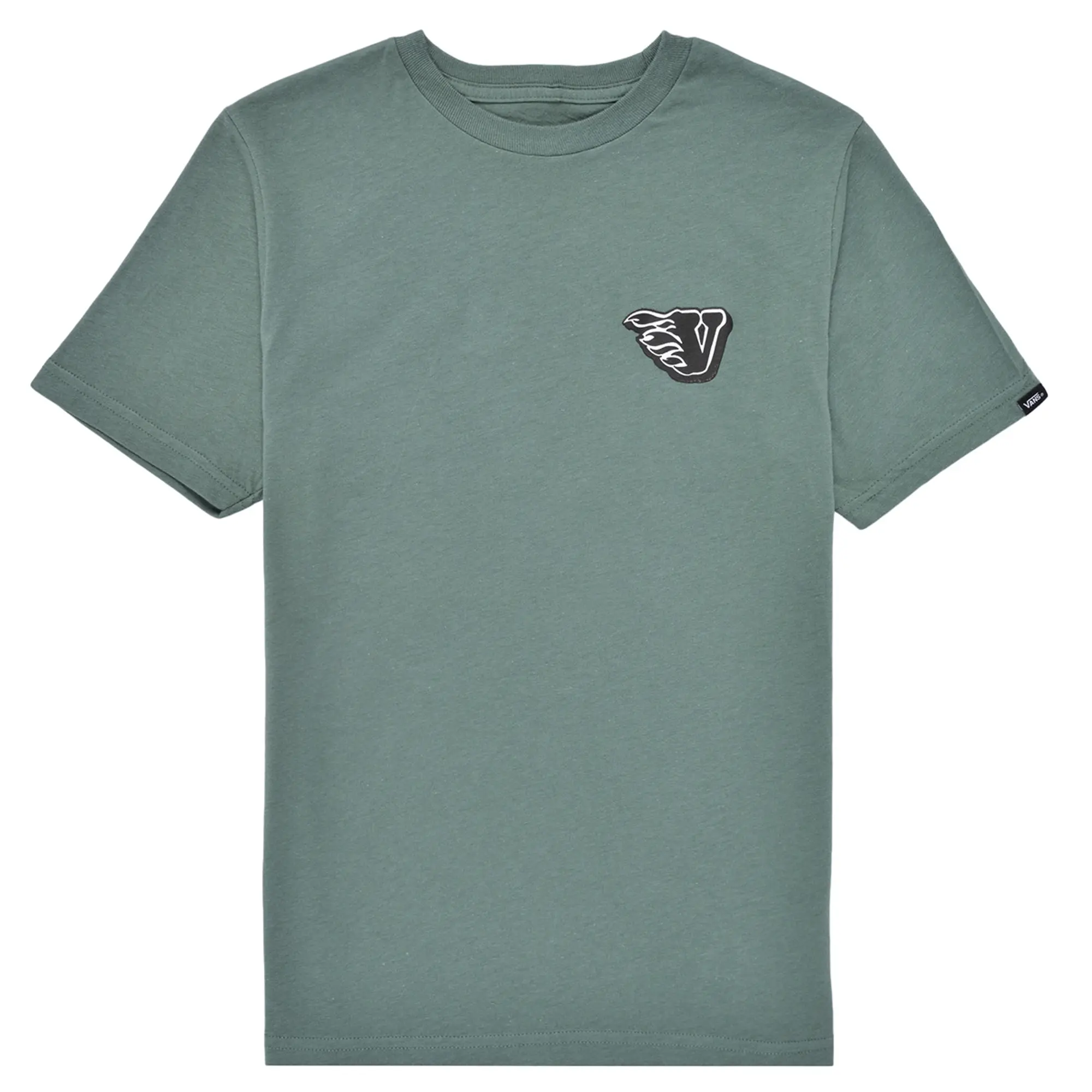 Vans  Essentials SS  boys's Children's T shirt in Green