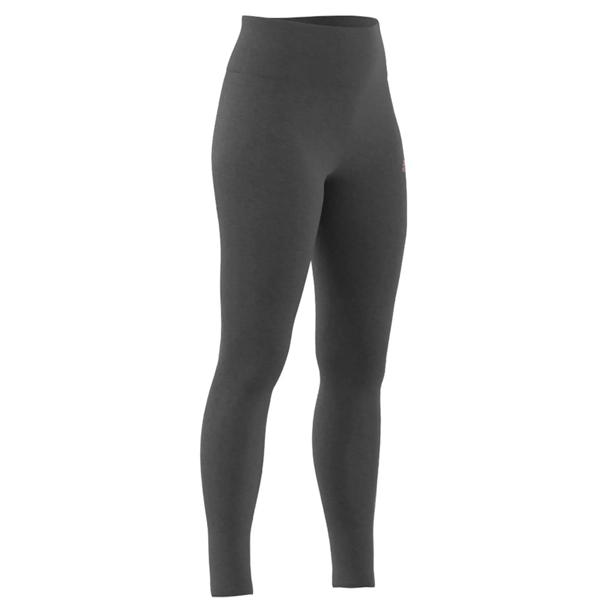 adidas  ESSENTIALS HIGH-WAISTED LOGO LEGGINGS  women's Tights in Grey