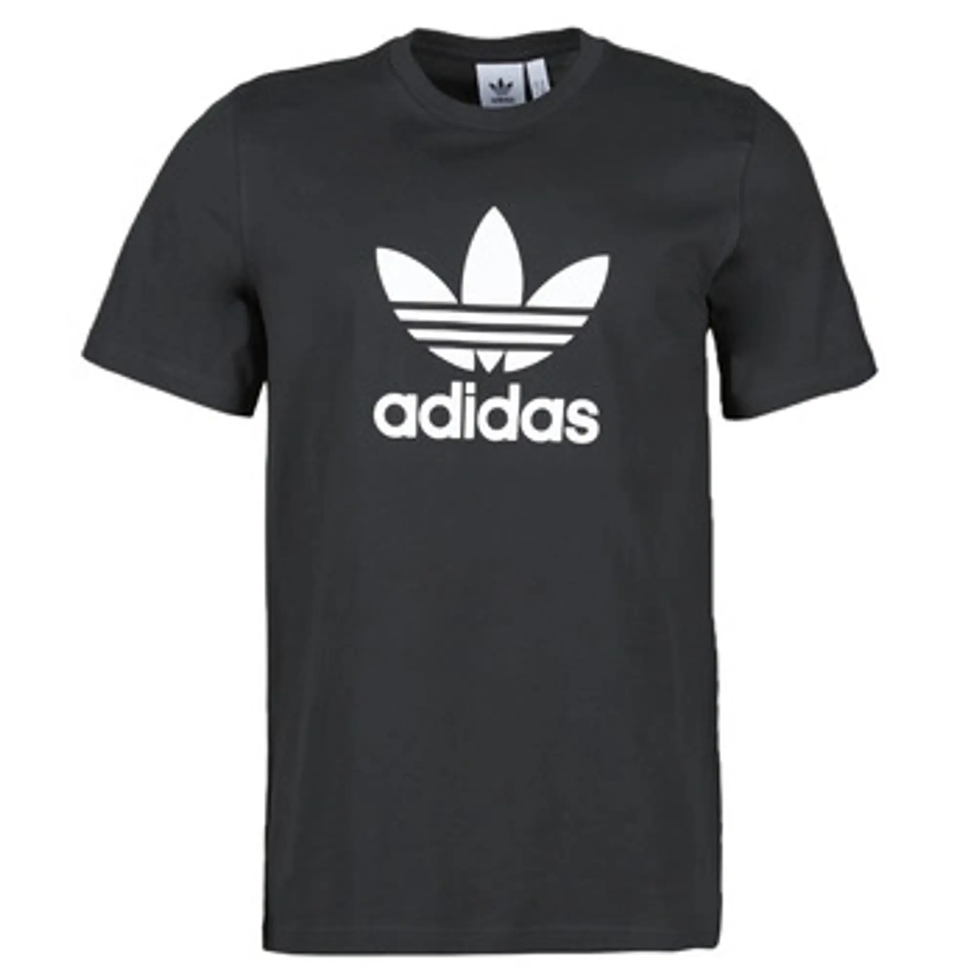 adidas  TREFOIL T-SHIRT  men's T shirt in Black