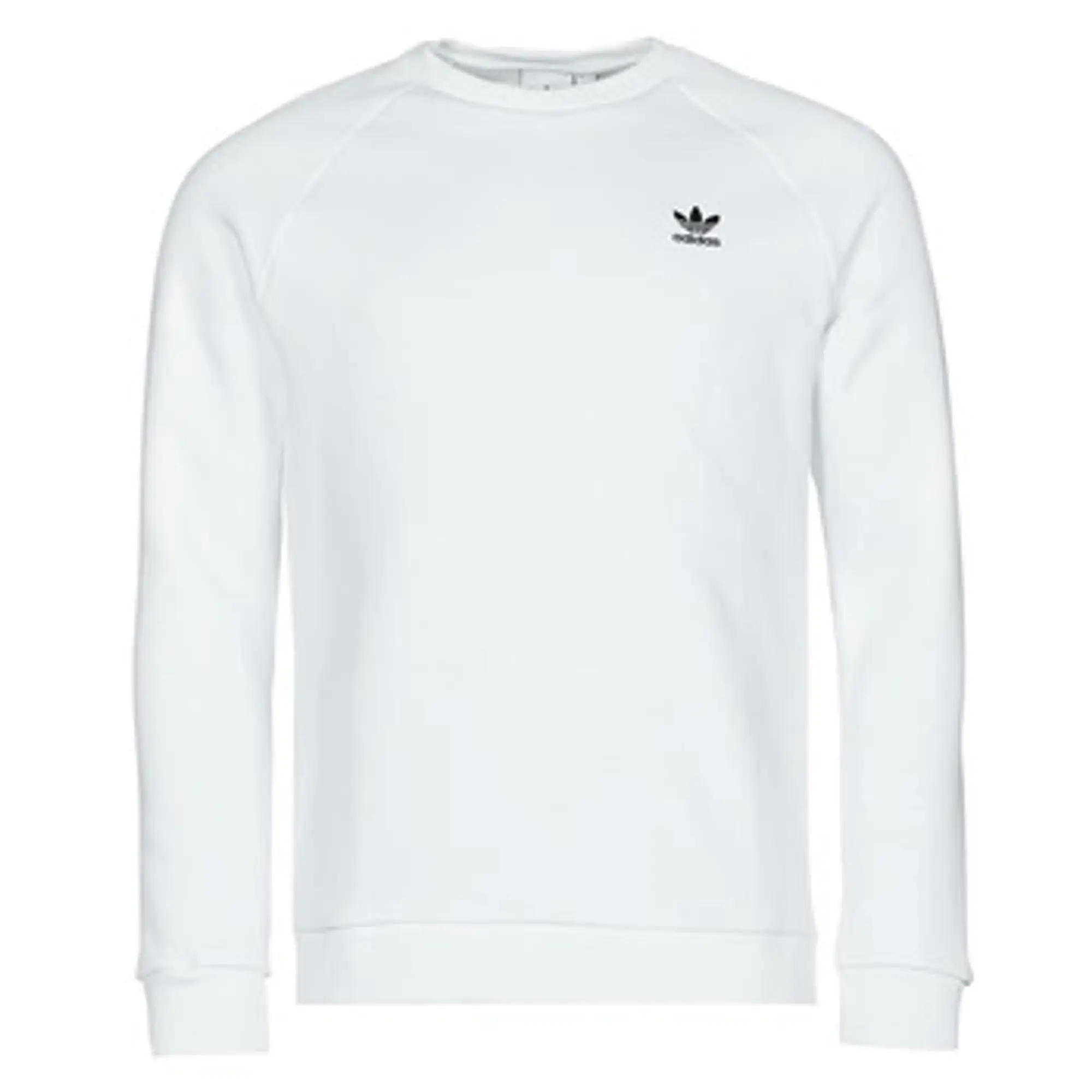 adidas  ESSENTIAL CREW  men's Sweatshirt in White