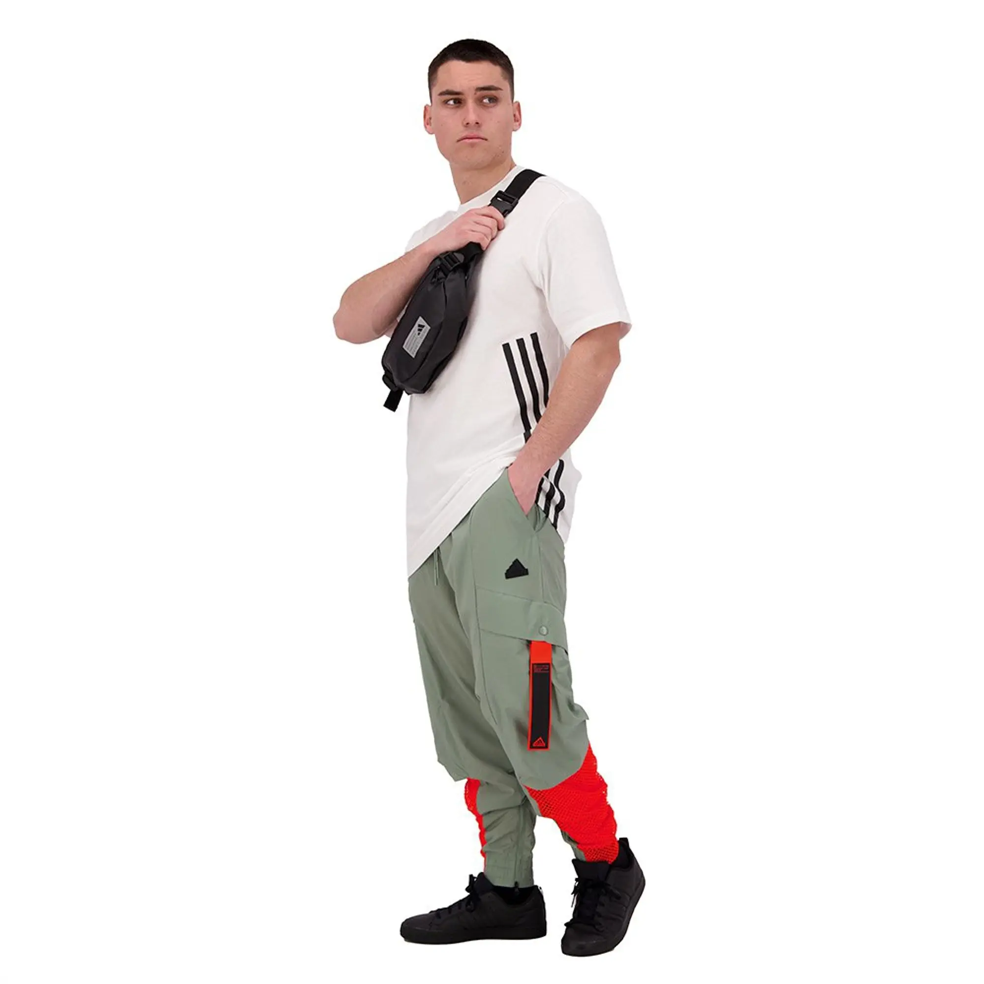 adidas  FI 3S T  men's T shirt in White