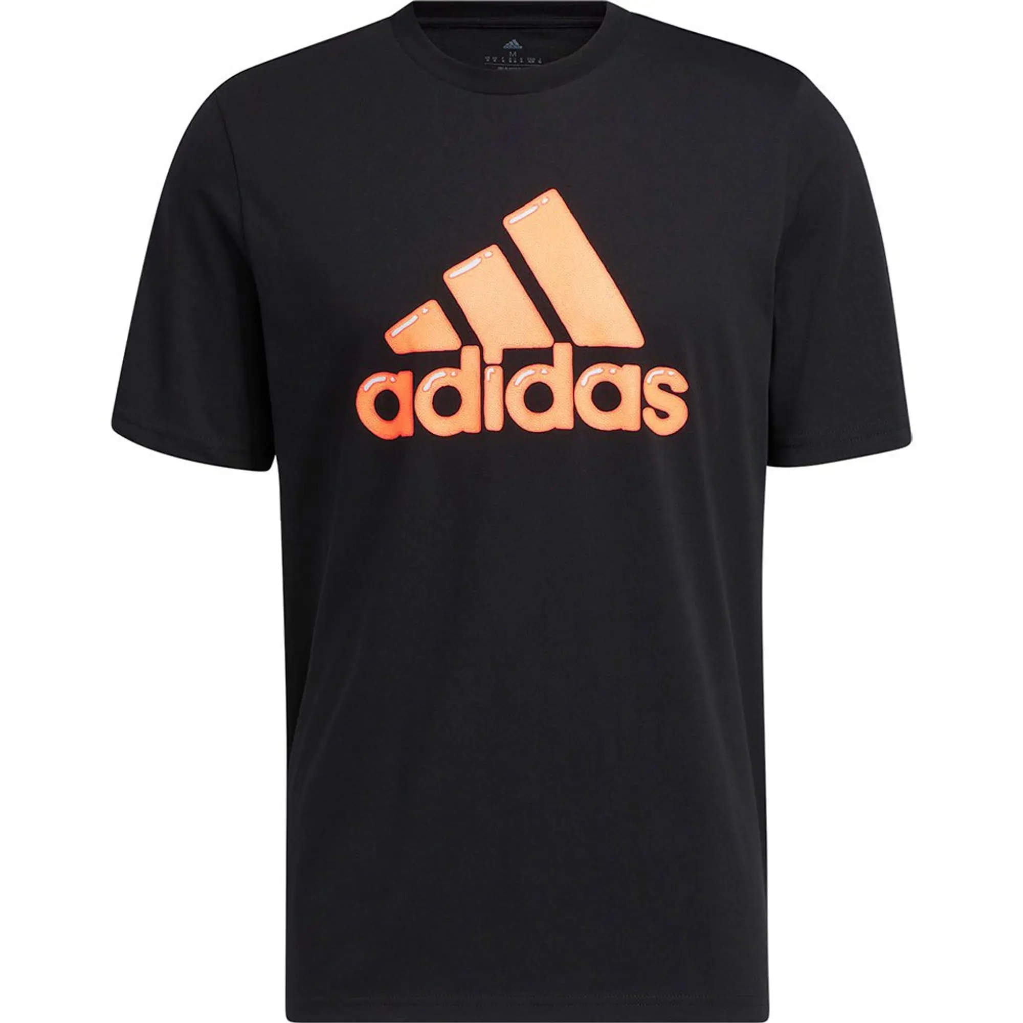 adidas  FILL G T  men's T shirt in Black