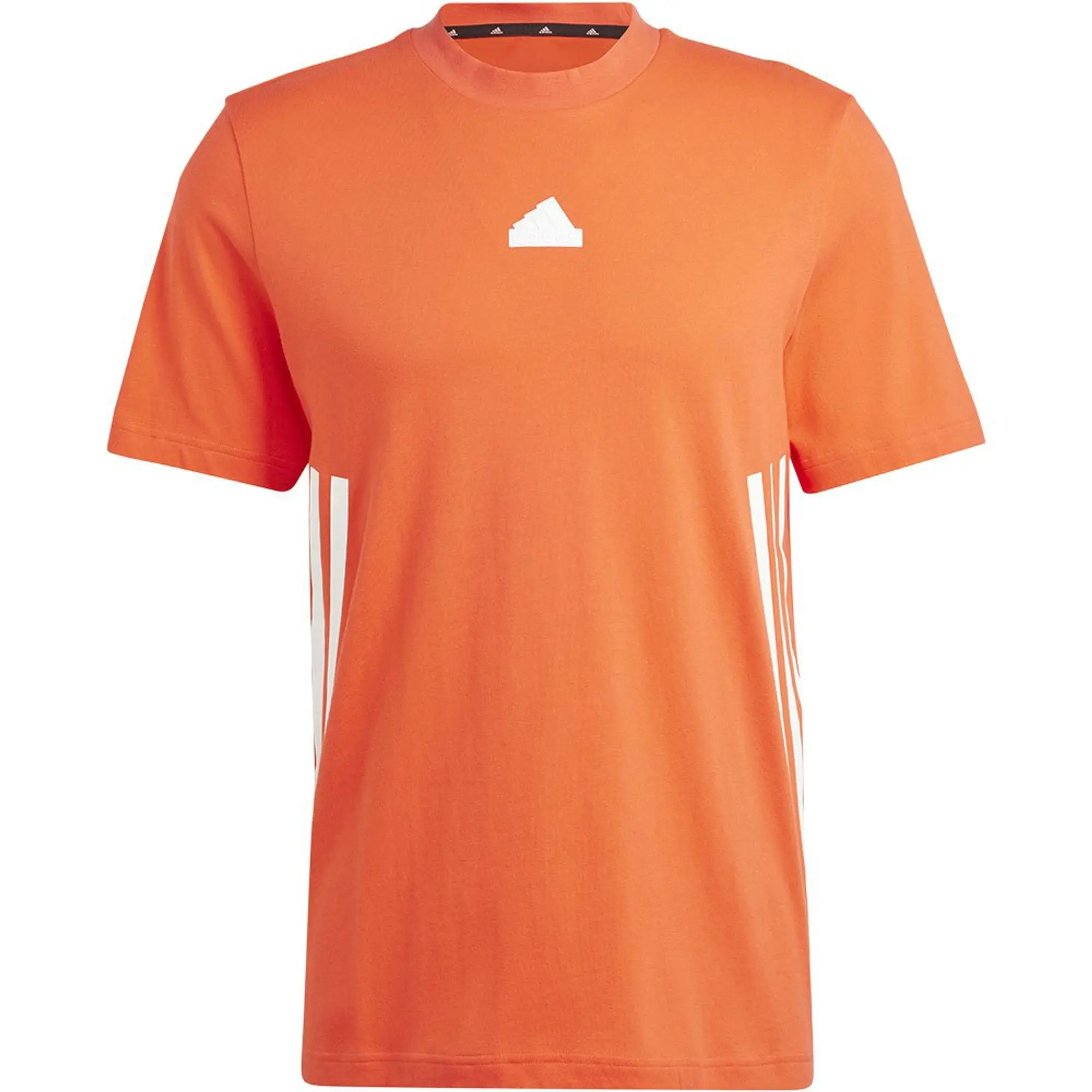 adidas  M FI 3S REG T  men's T shirt in Orange