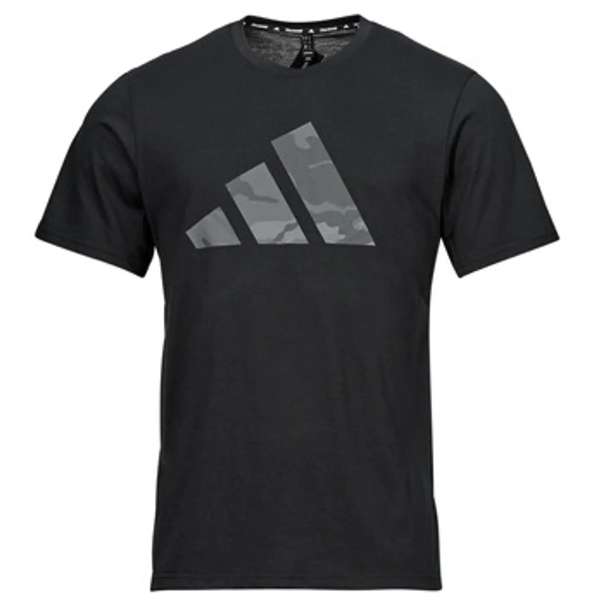 adidas  TR-ESSEA BL T  men's T shirt in Black
