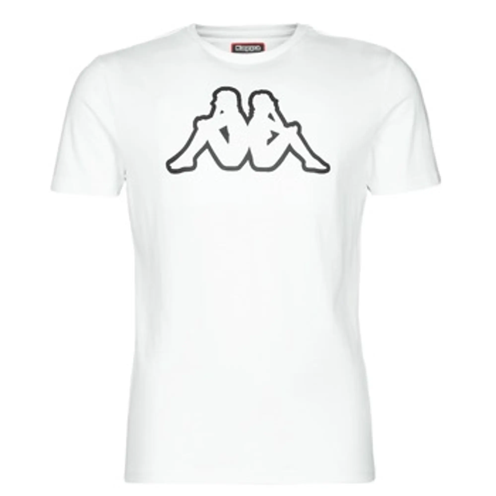 Kappa  CROMEN SLIM  men's T shirt in White