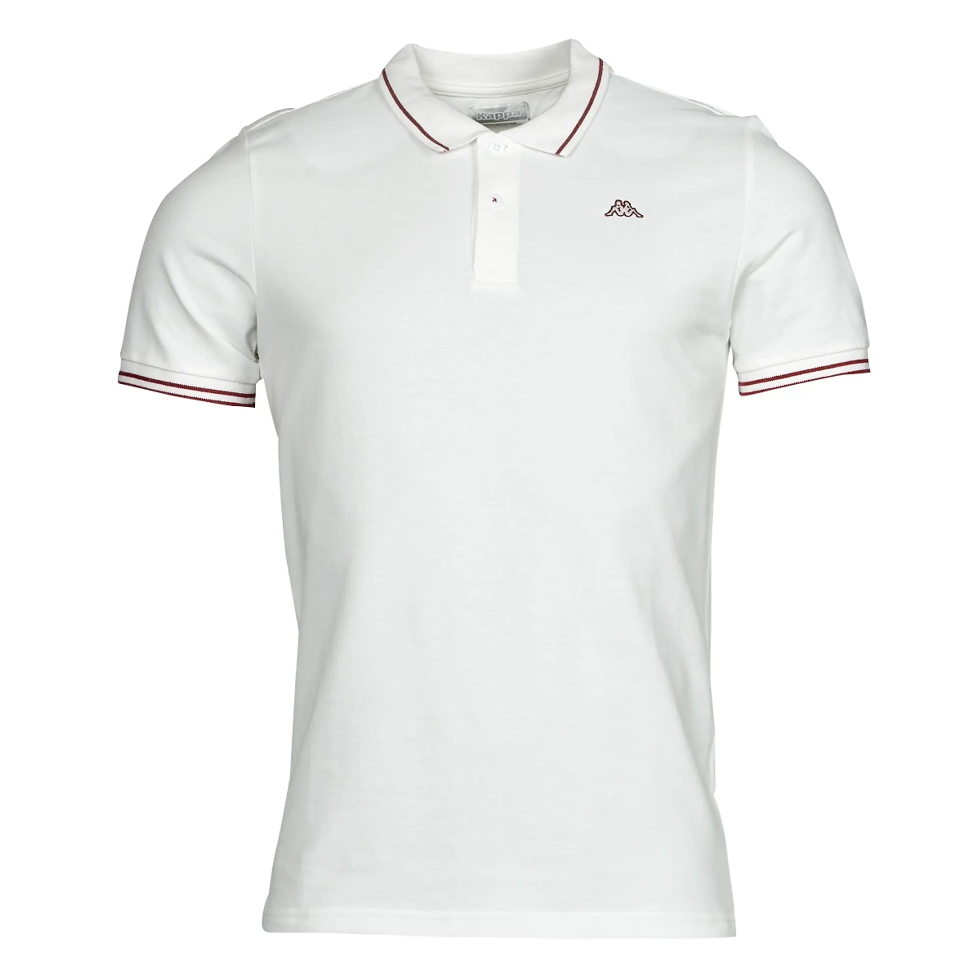 Kappa  EZIO  men's Polo shirt in White