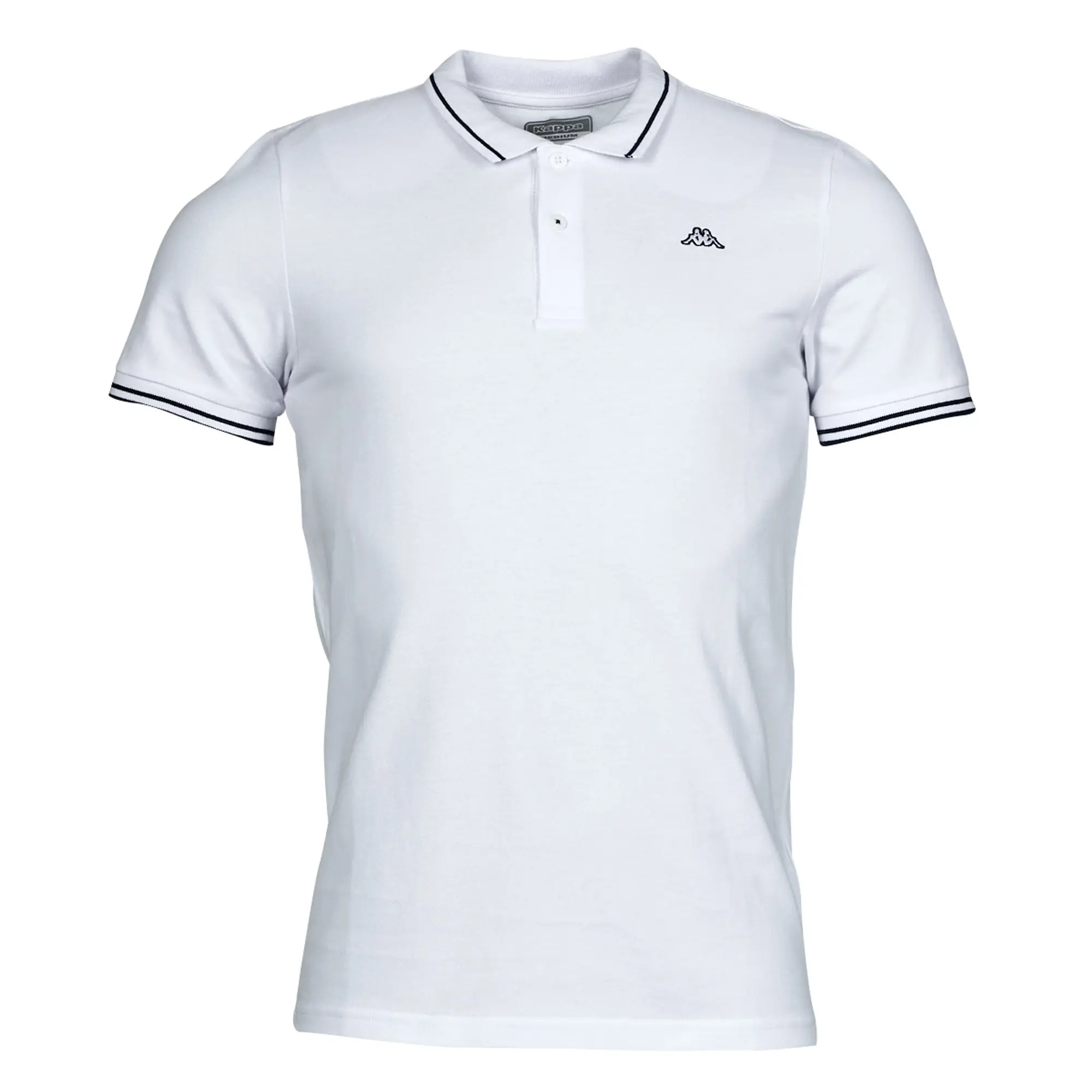 Kappa  EZIO  men's Polo shirt in White