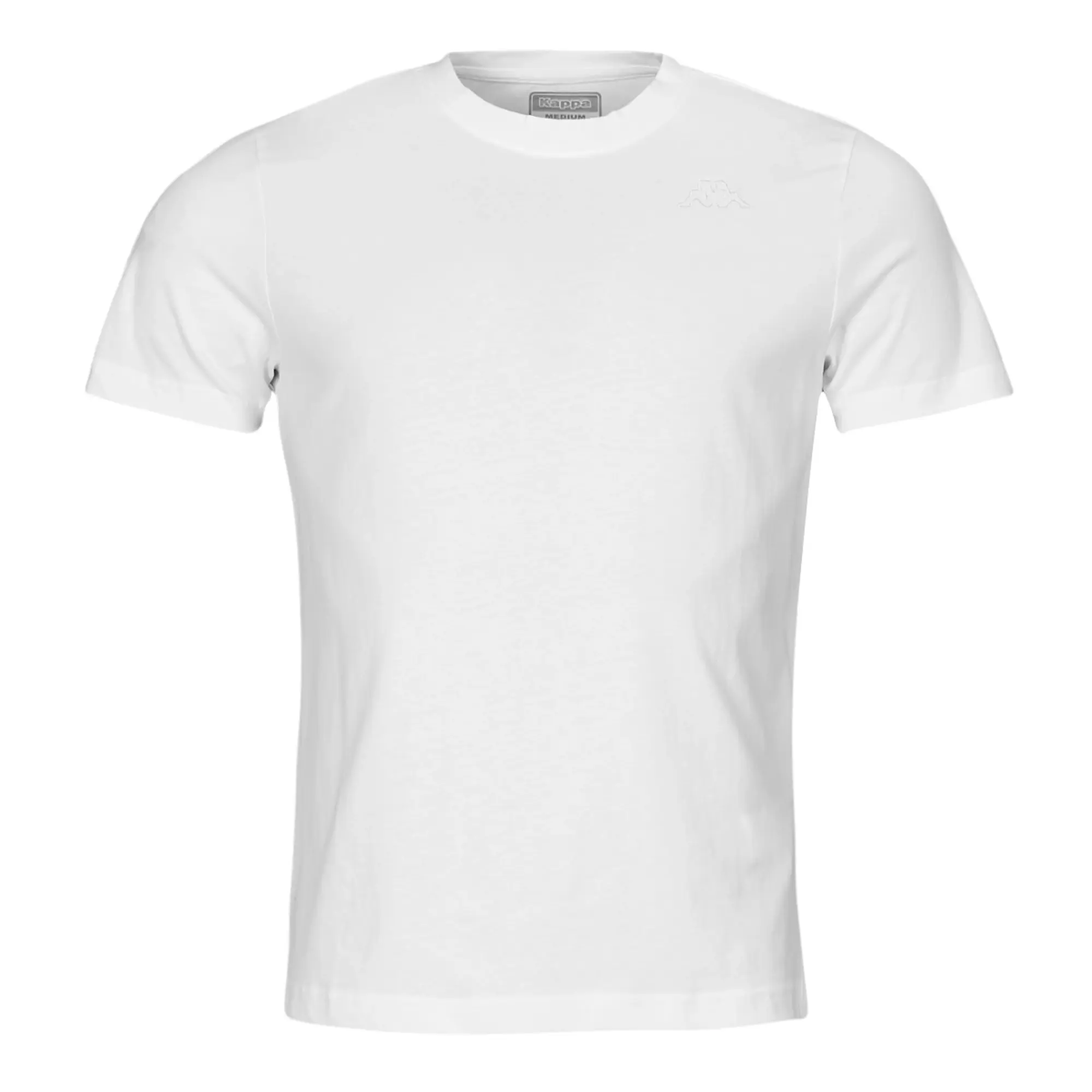 Kappa  CAFERS  men's T shirt in White