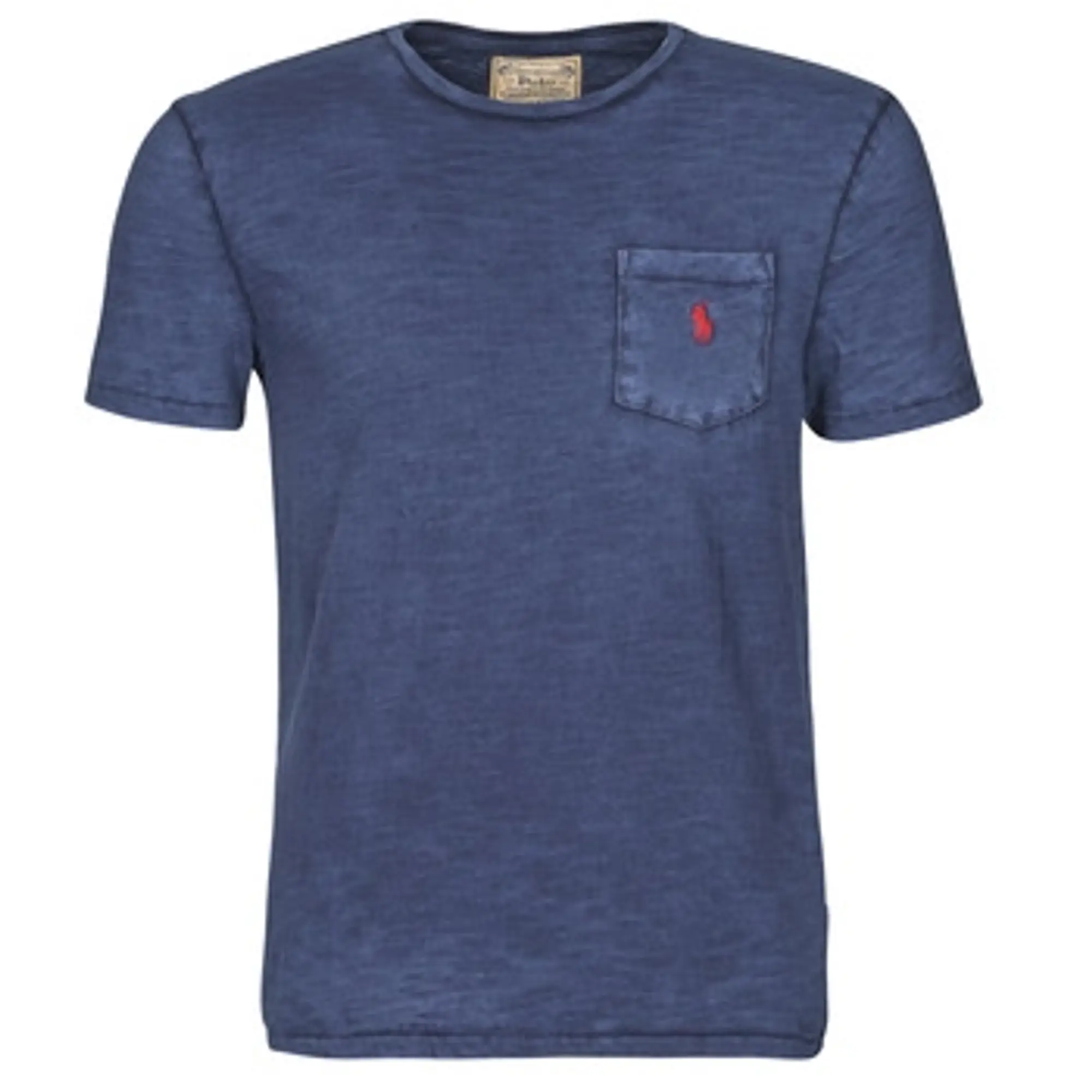 Polo Ralph Lauren  T-SHIRT AJUSTE COL ROND EN COTON LOGO PONY PLAYER  men's T shirt in Blue