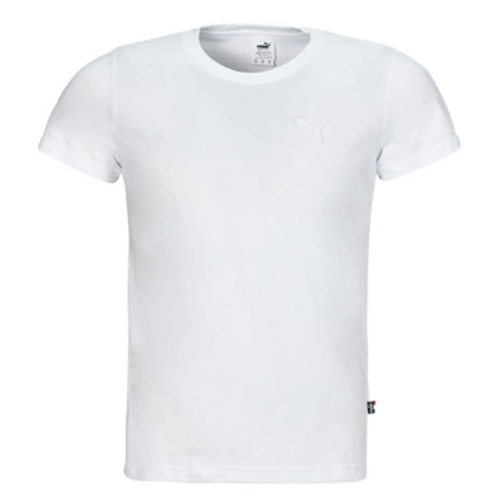 Puma  BETTER ESSENTIALS MADE IN FRANCE  men's T shirt in White