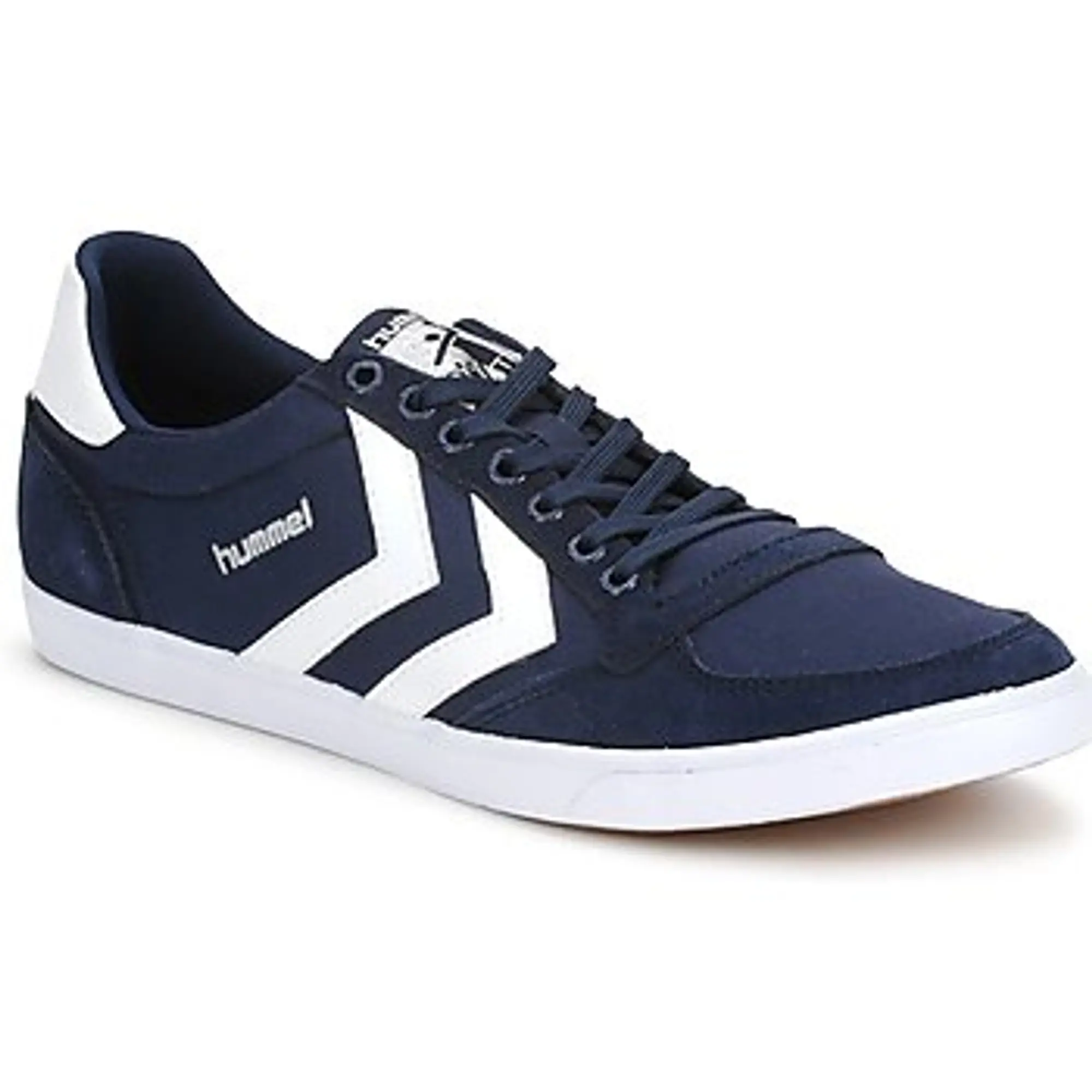 hummel  SLIMMER STADIL LOW  women's Shoes (Trainers) in Blue