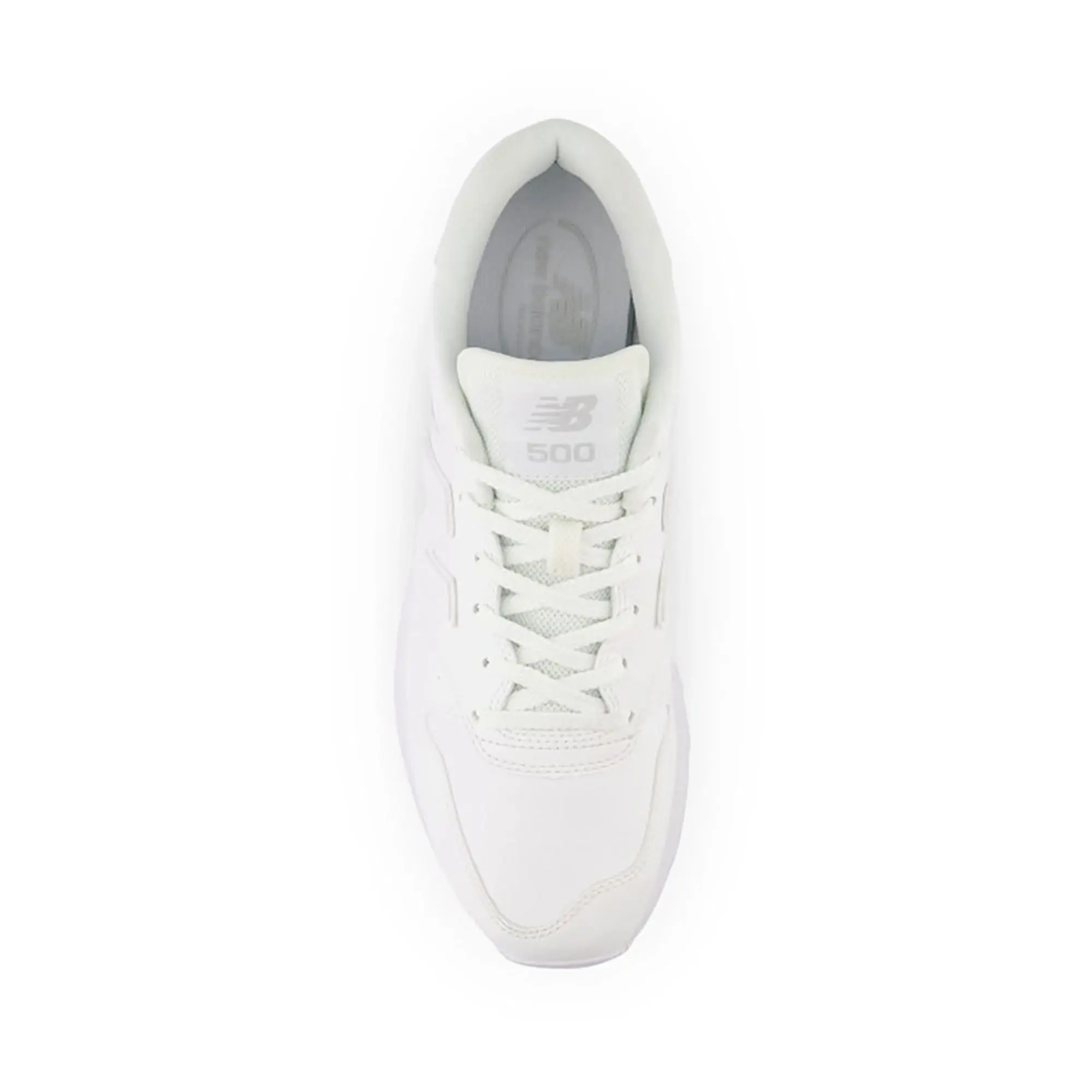 New Balance  500  men's Shoes (Trainers) in White