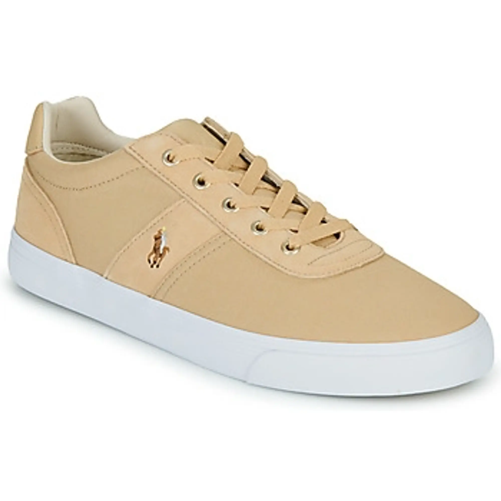 Polo Ralph Lauren HANFORD SNEAKERS LOW TOP LACE women s Shoes Trainers in Beige 816892936002 FOOTY.COM