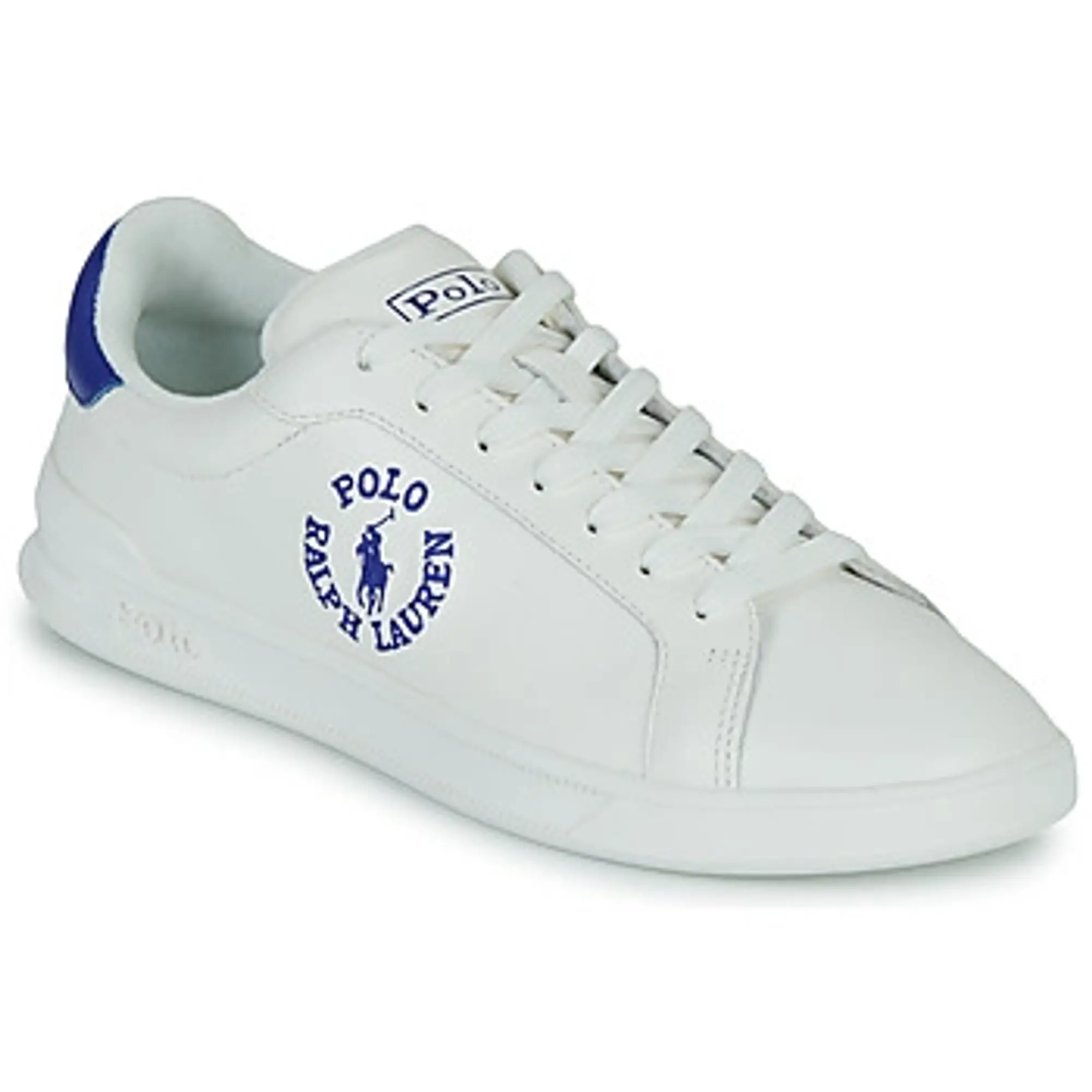 Polo Ralph Lauren  HRT CRT CL-SNEAKERS-LOW TOP LACE  women's Shoes (Trainers) in White