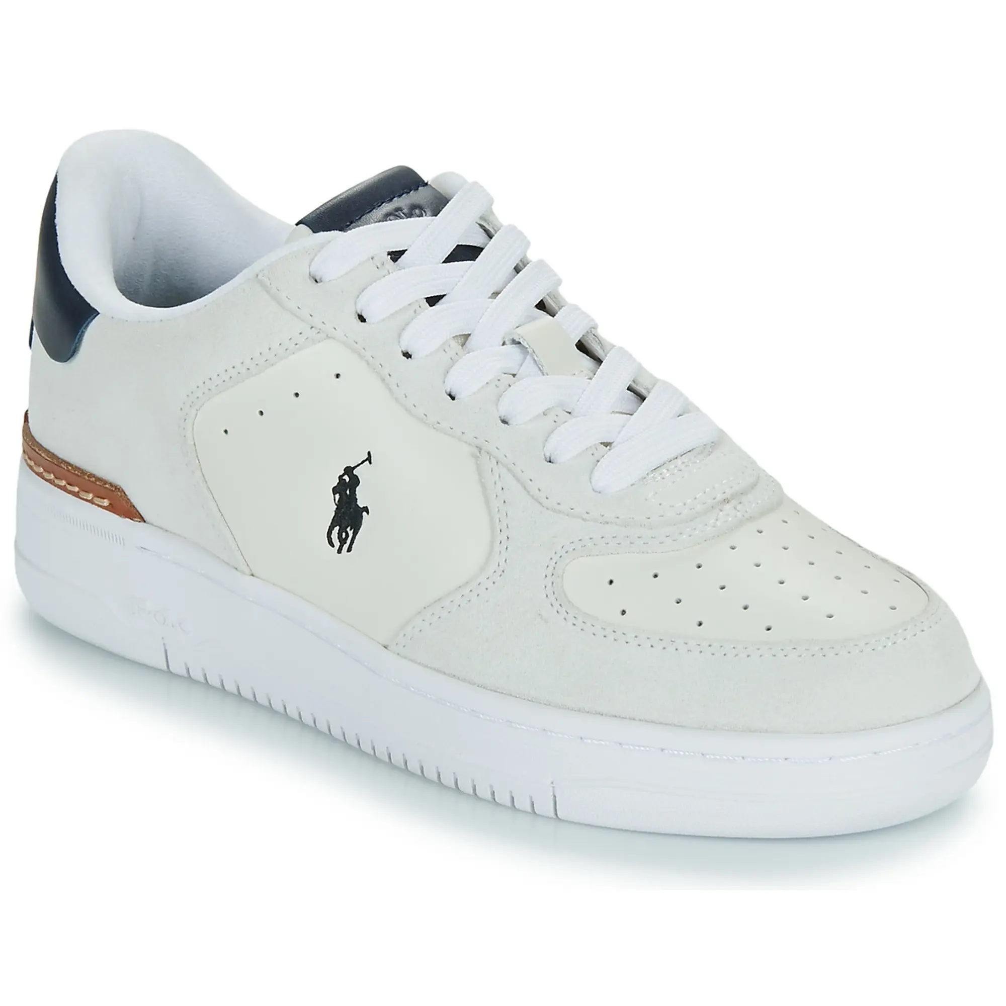 Polo Ralph Lauren  MASTERS CRT  women's Shoes (Trainers) in White