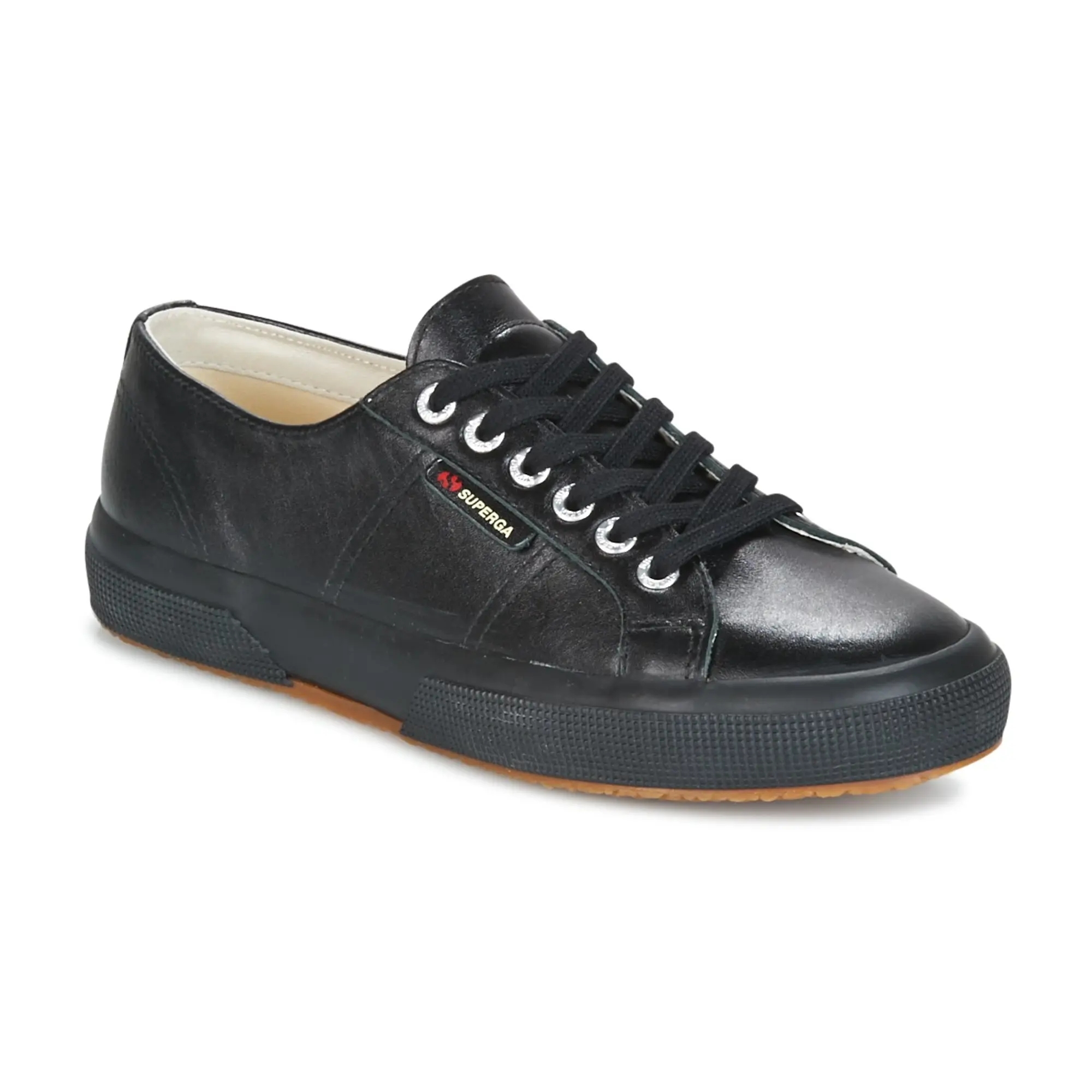 Superga  2750 LUXE EDITION  women's Shoes (Trainers) in Black