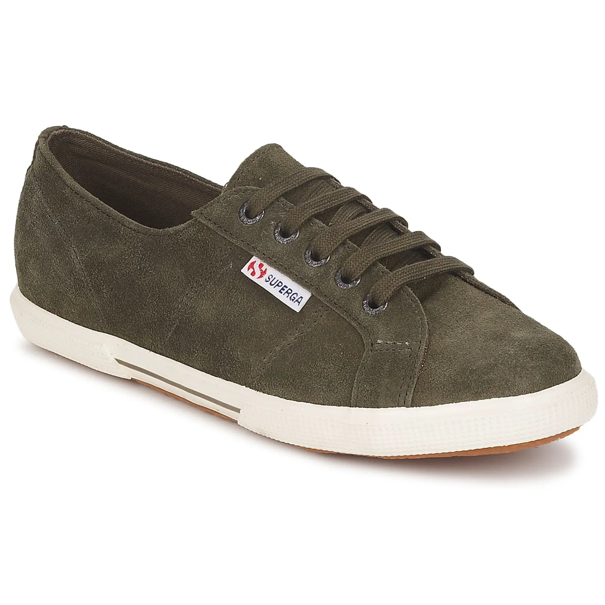 Superga  2950  women's Shoes (Trainers) in Kaki